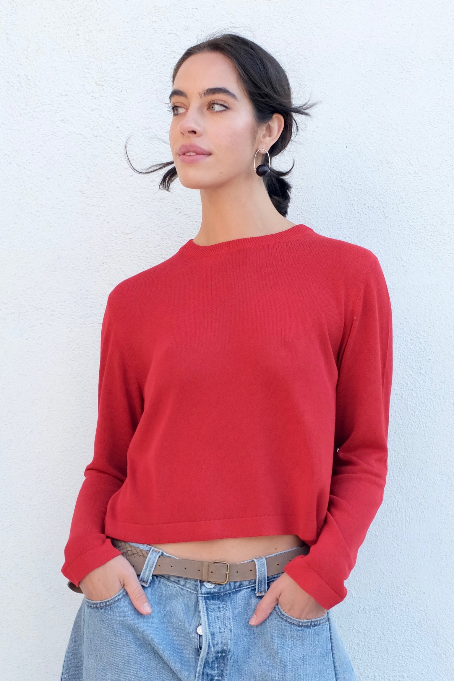 Cordera Viscose T-Shirt / Red