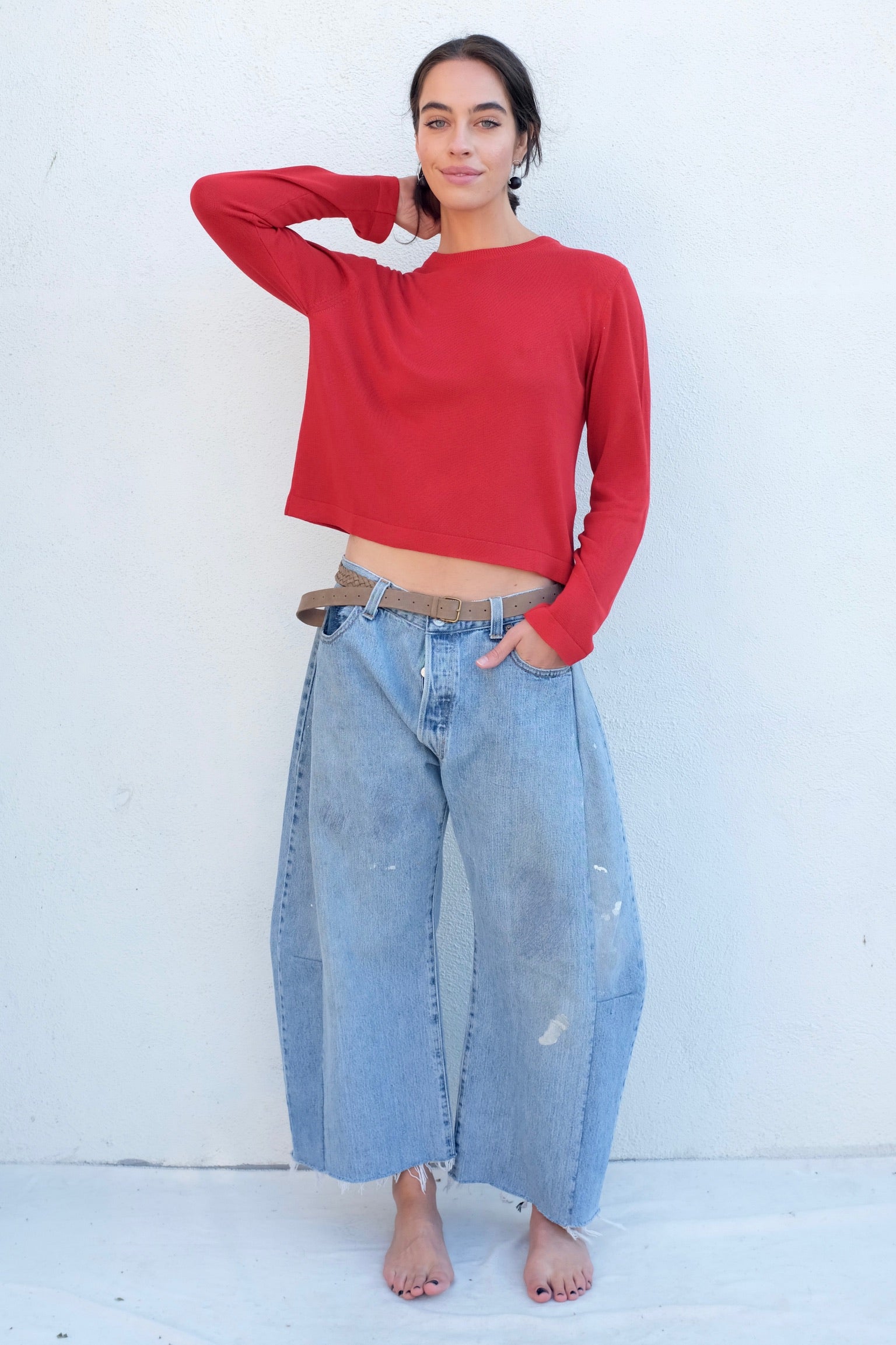Cordera Viscose T-Shirt / Red