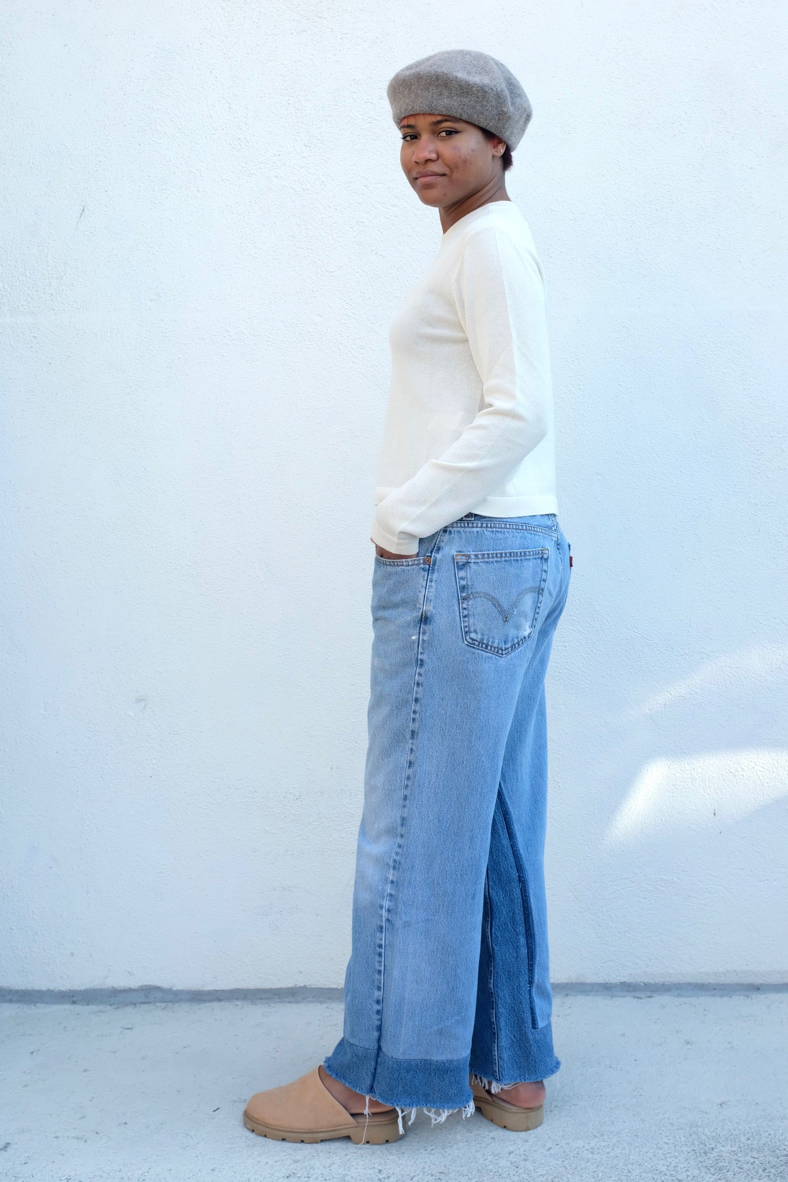 Cordera Viscose T-Shirt / Marshmallow
