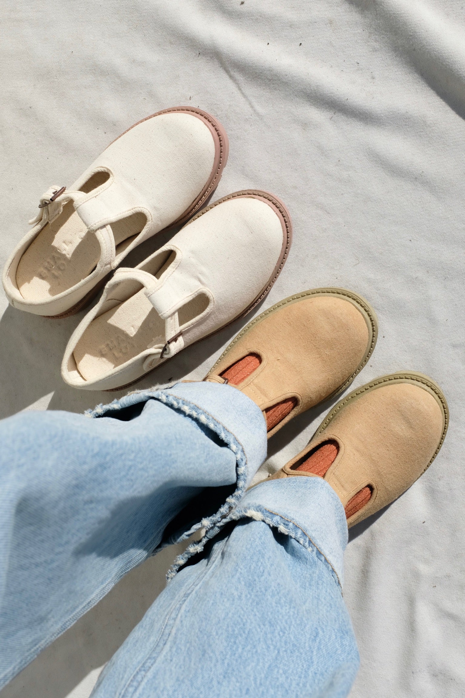 Small Lot Lug Sole Mary Jane / Honey