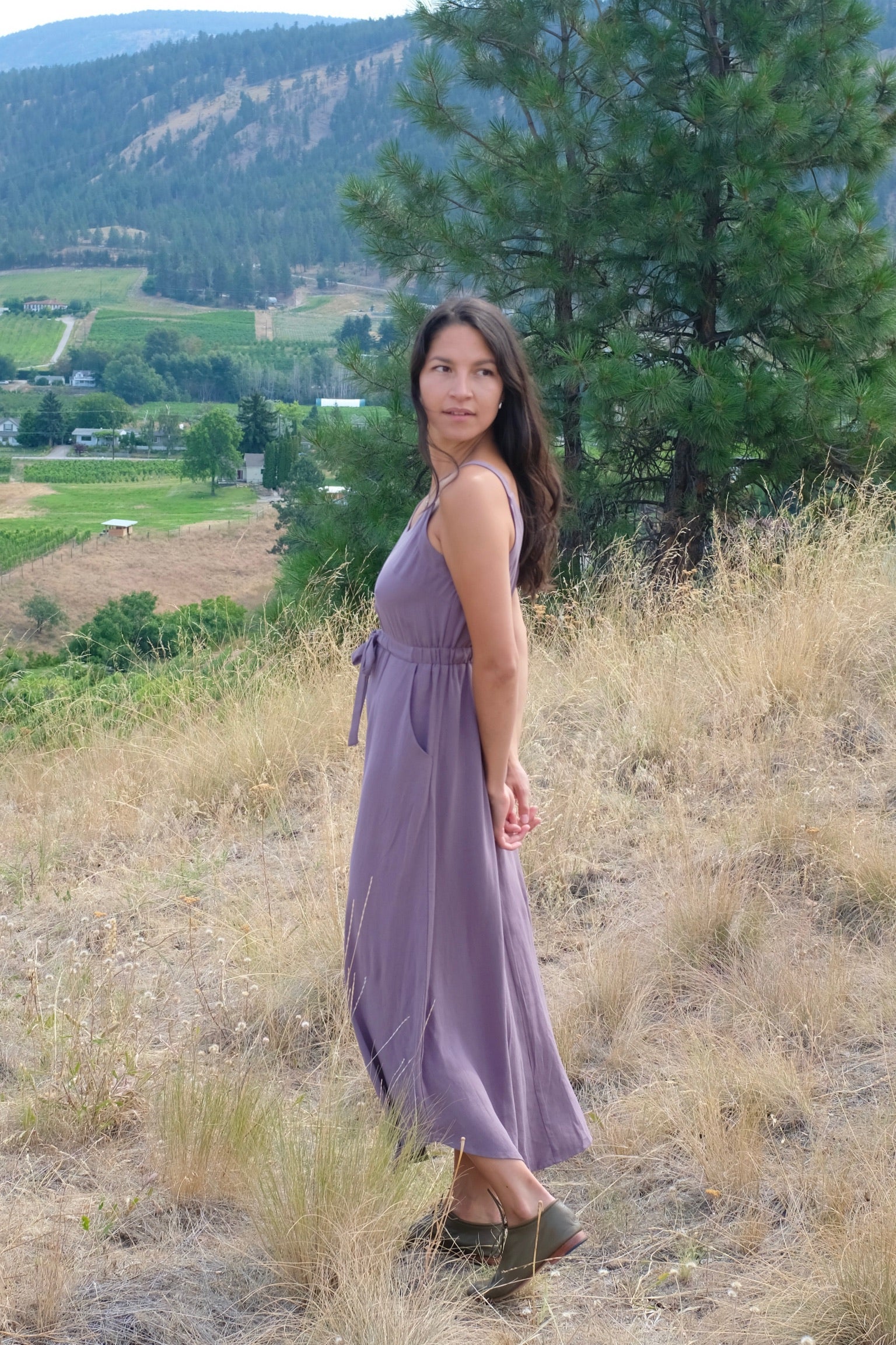 Cokluch Canna Dress / Grape