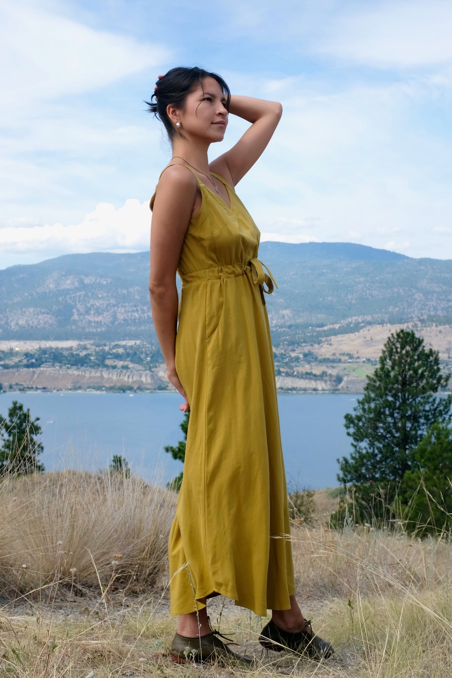 Canna Dress / Pistache