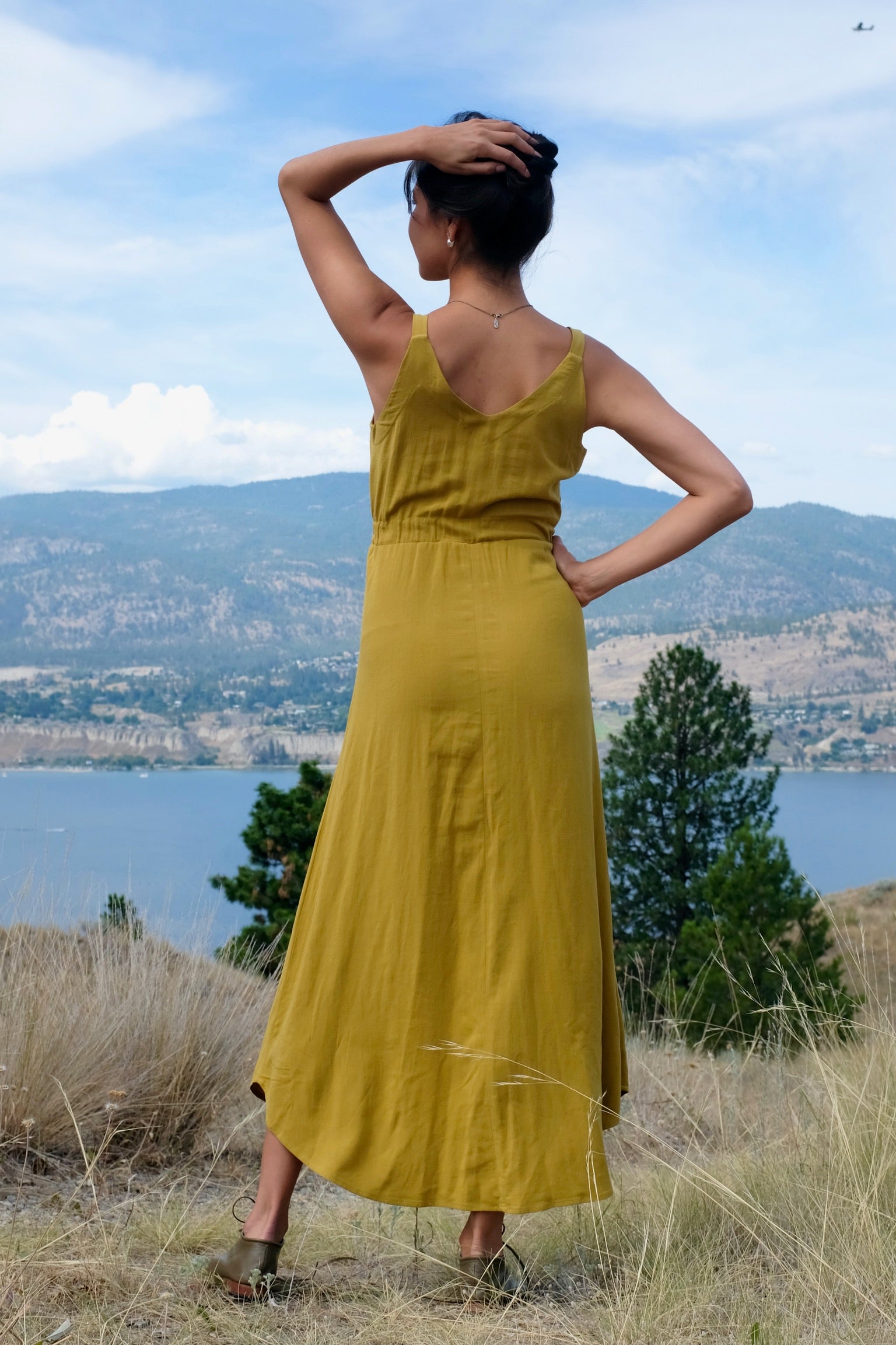 Canna Dress / Pistache