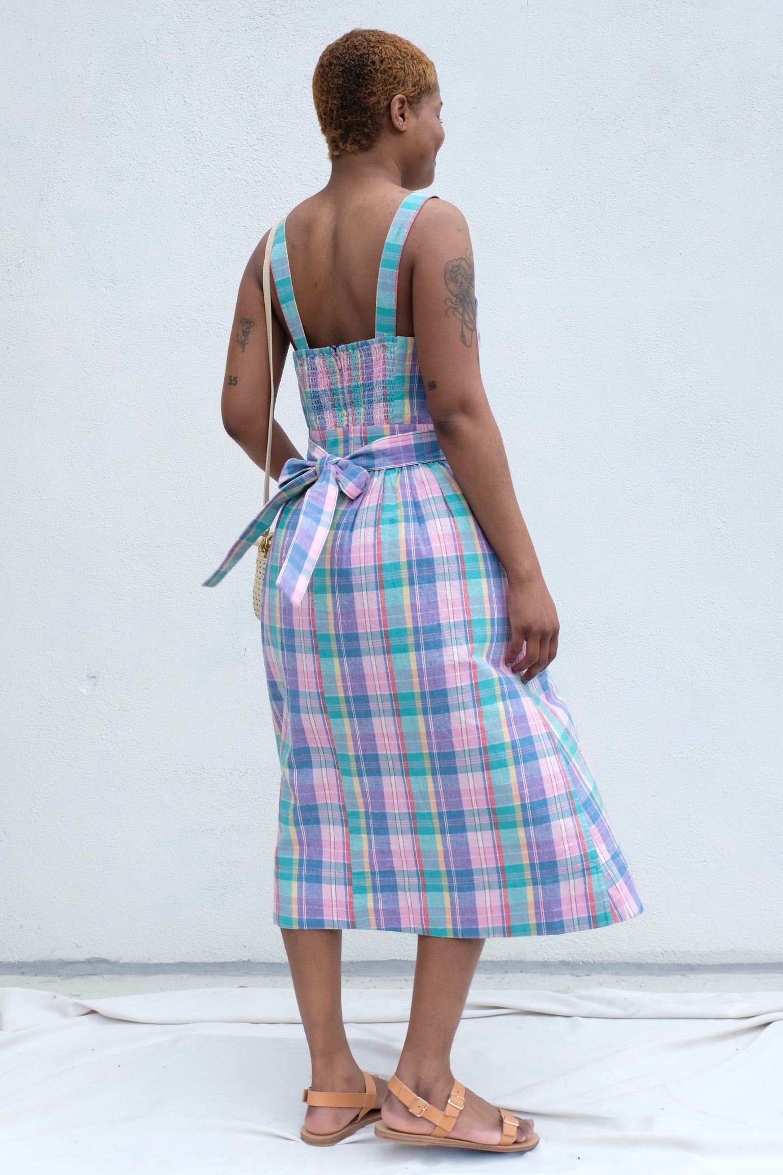 Lisette Dress / Madras Plaid