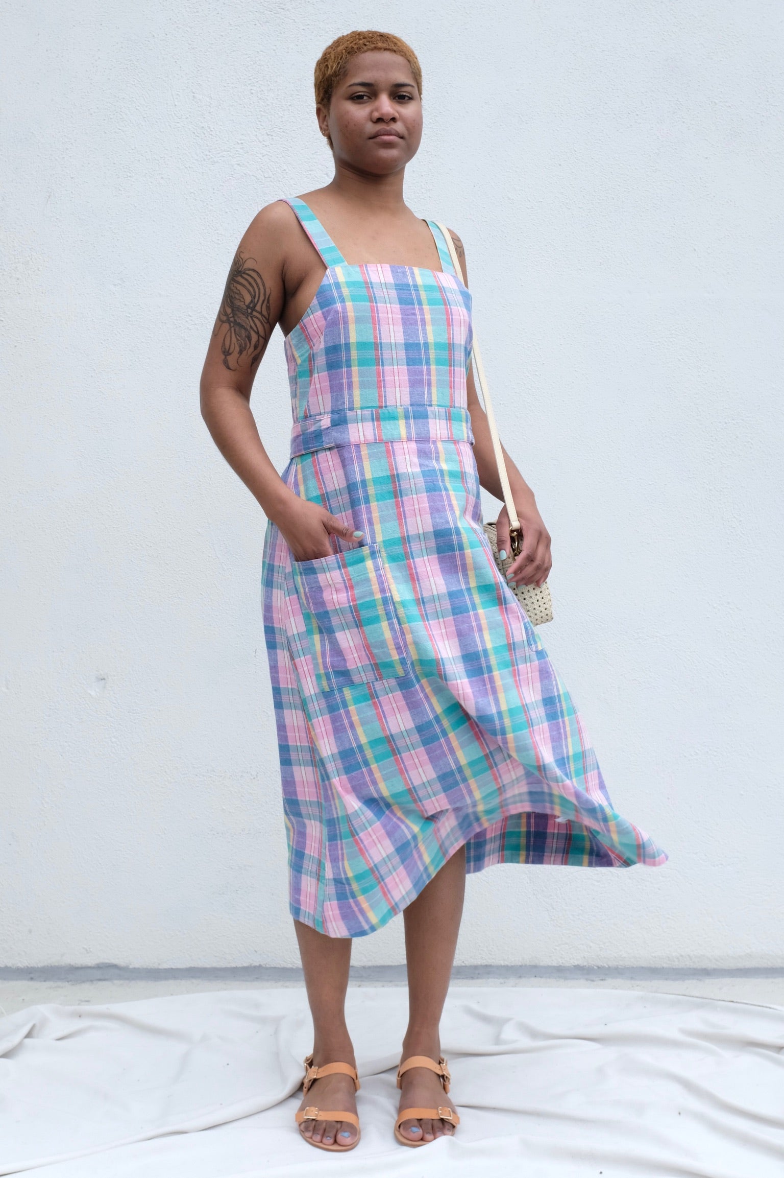 Lisette Dress / Madras Plaid