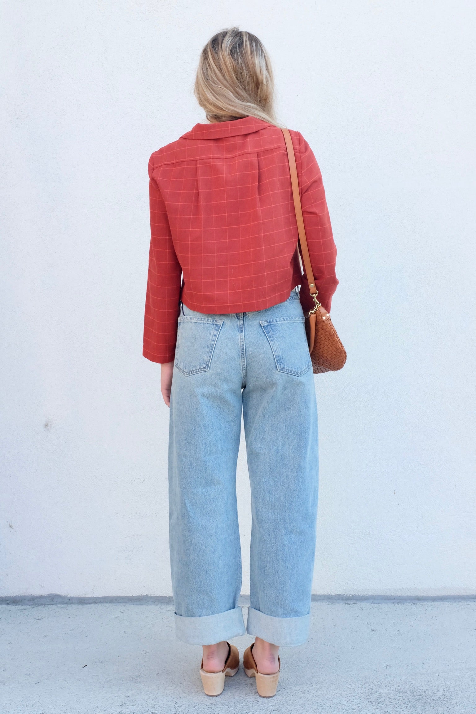Eve Gravel PORTO Jacket / Burnt Orange