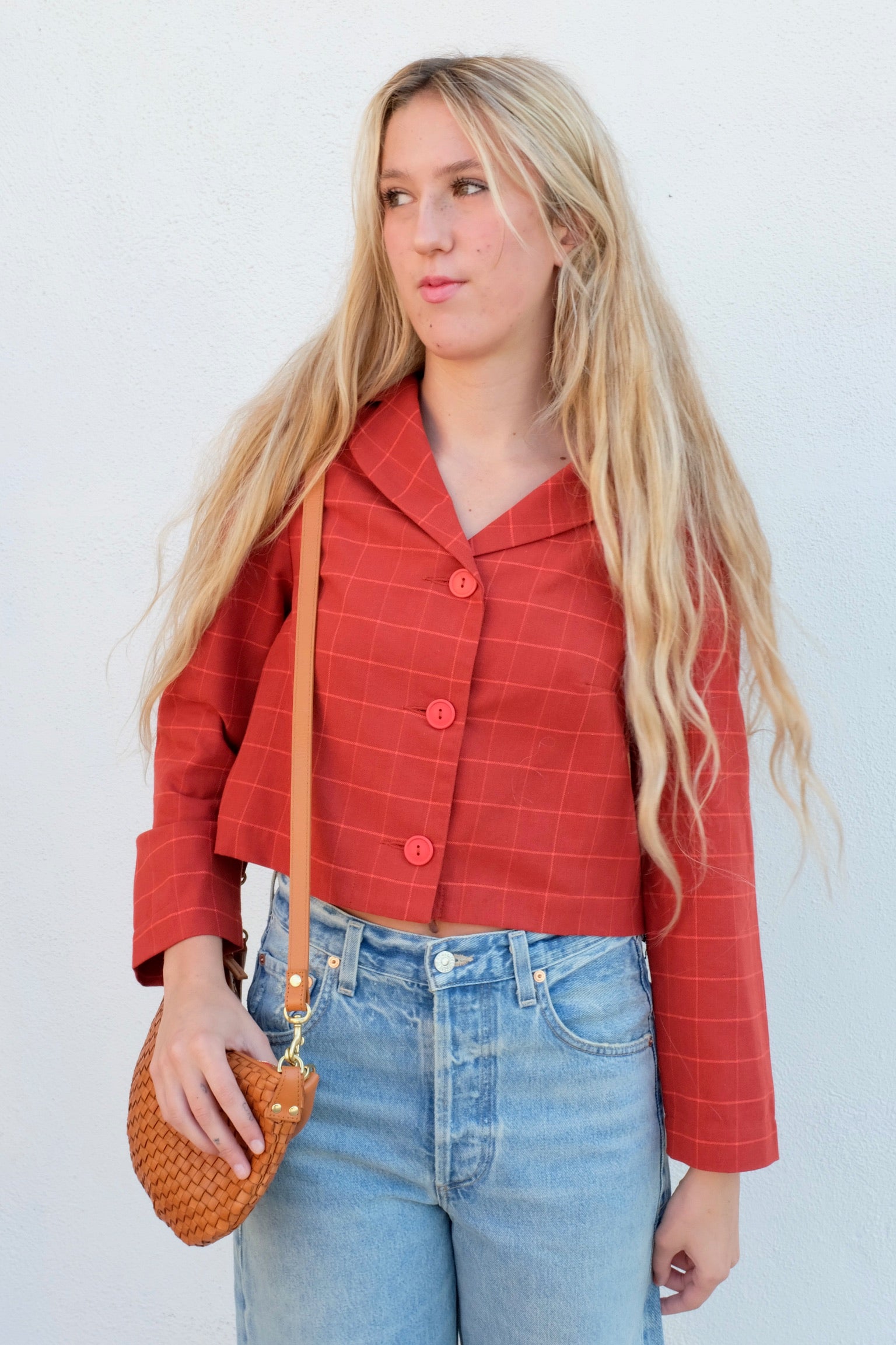 Eve Gravel PORTO Jacket / Burnt Orange