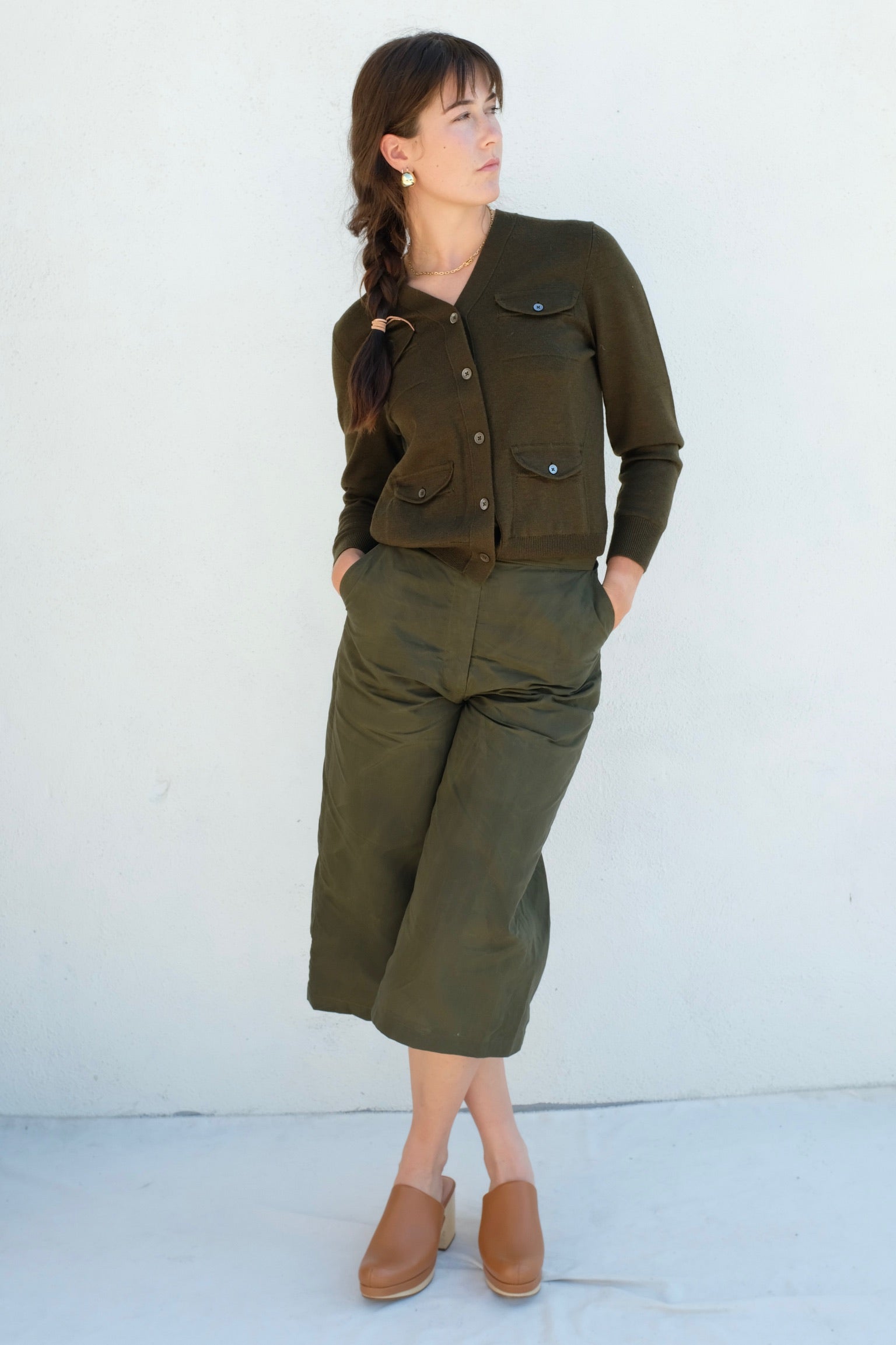 Rachel Comey VERSE Cardigan / Olive