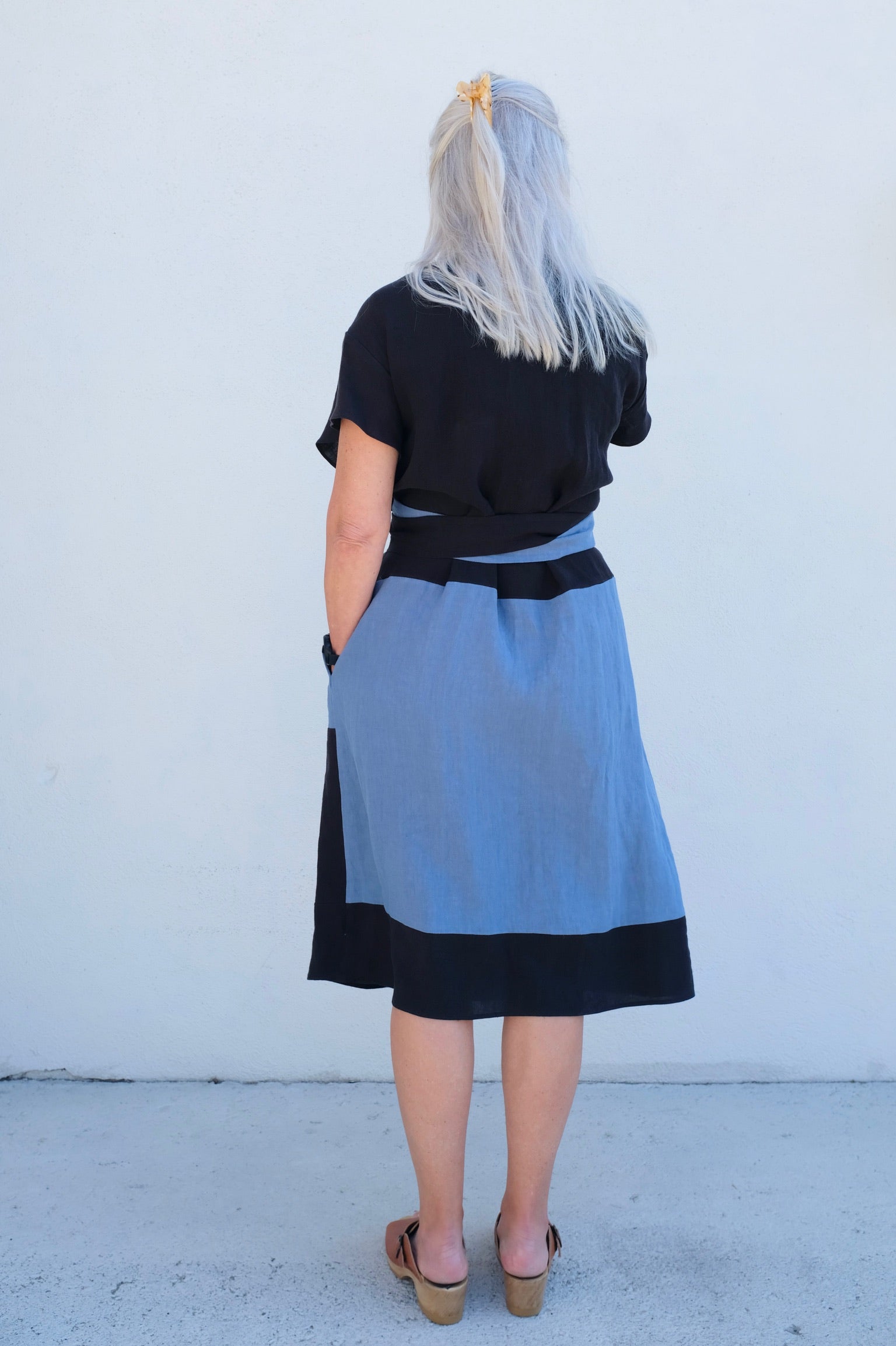 Becca Dress / Black Denim