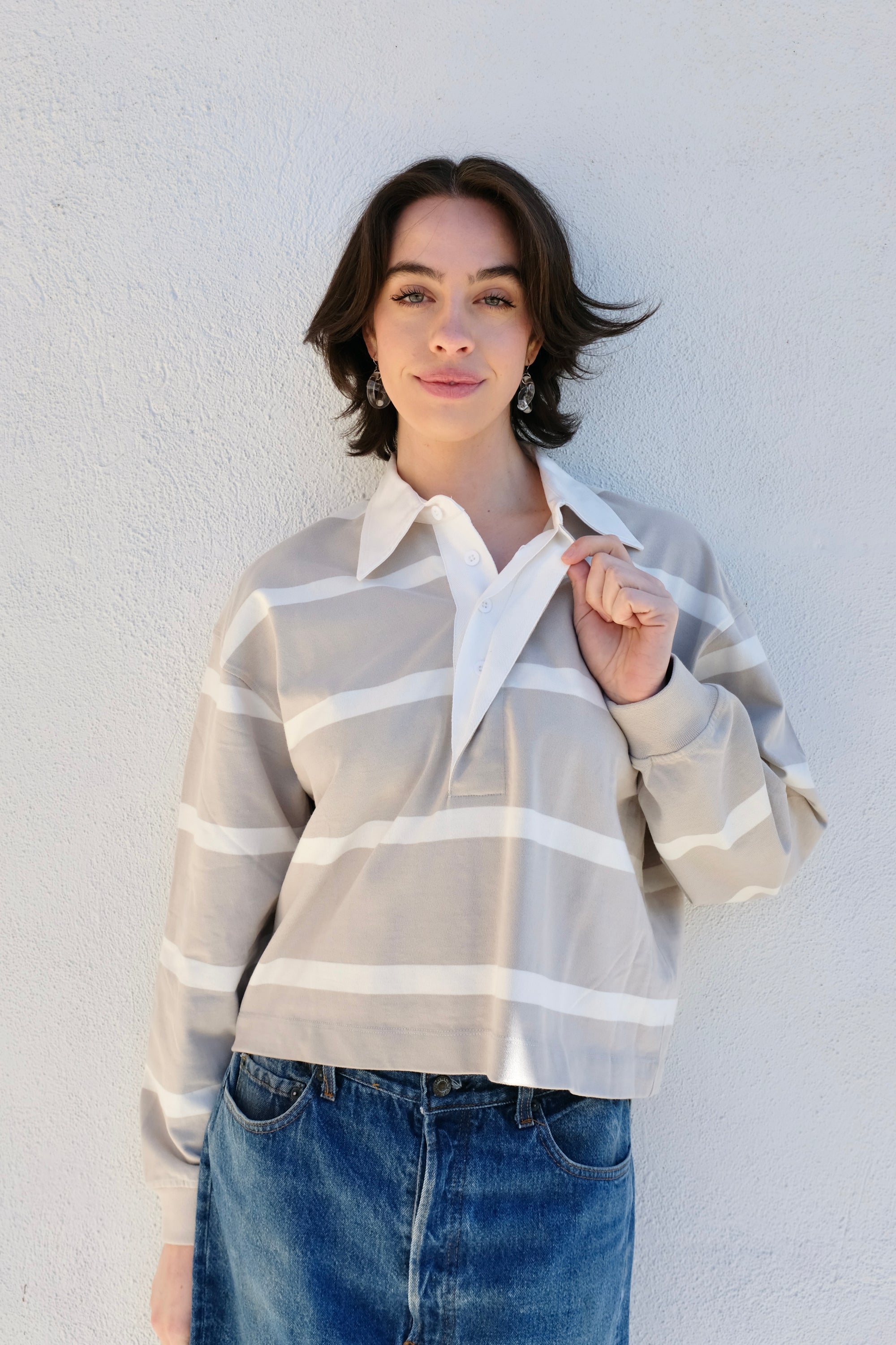 Citizens of Humanity Aris Rugby / Sandatlas Pashmina Stripe