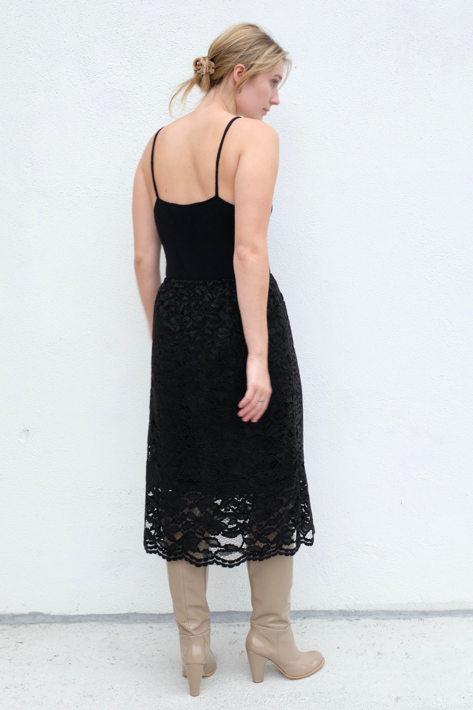 No.6 MILA Skirt / Black Lace