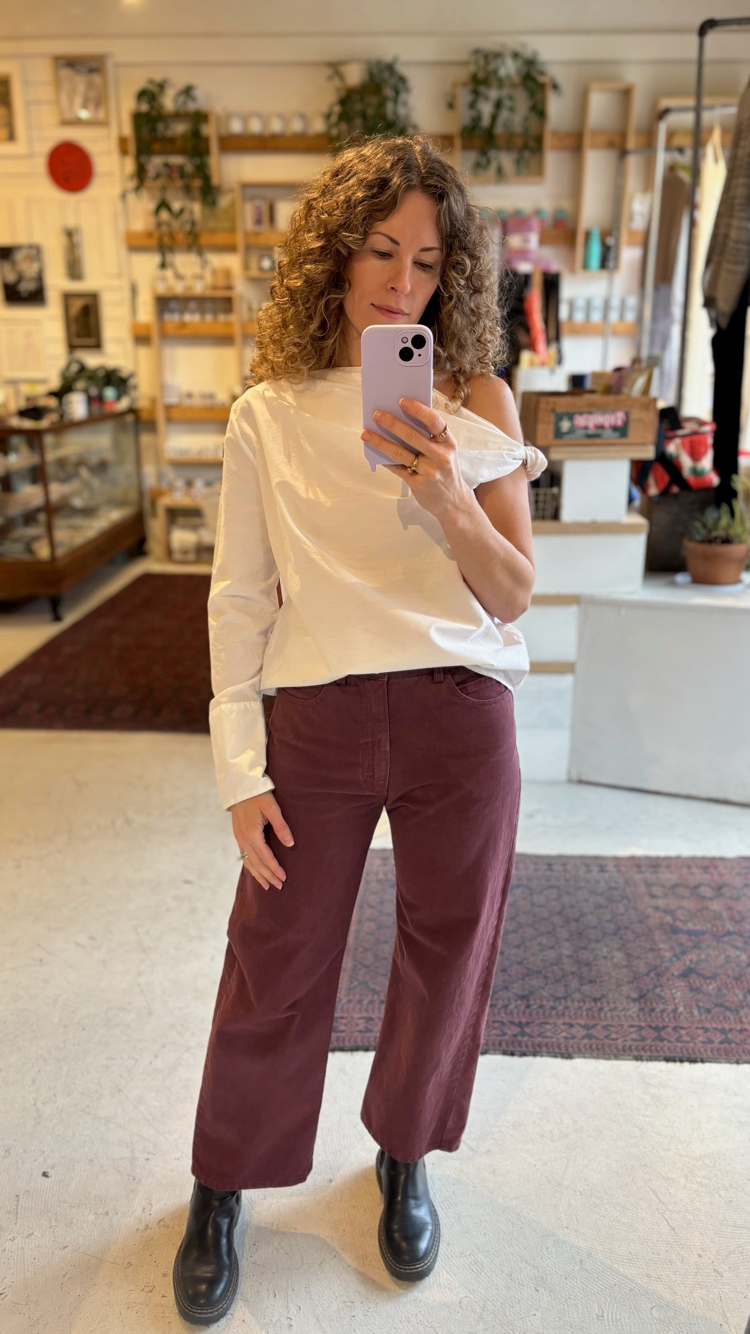 Pre-loved / Rachel Comey Maroon Pants / Size 2