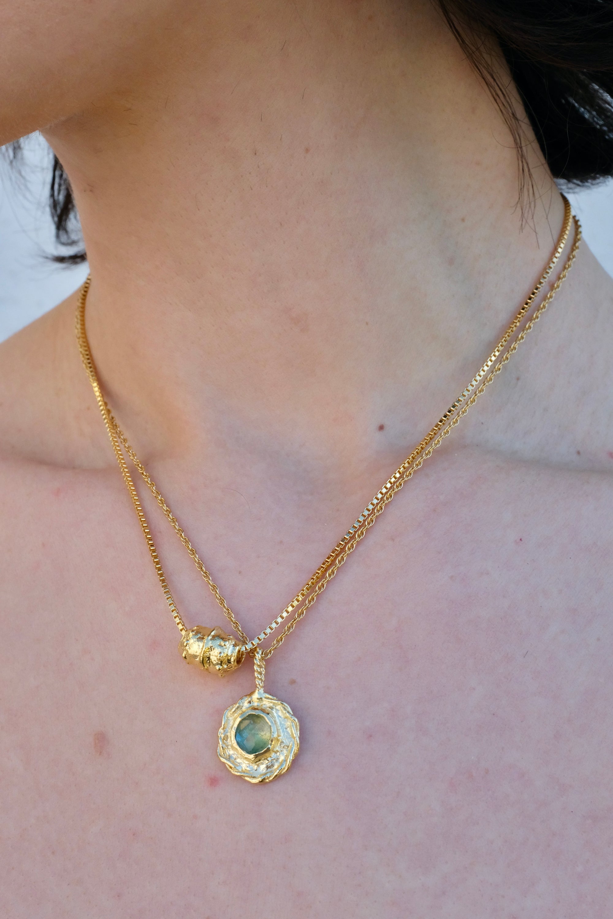 Mercurial NYC Silas Necklace / Gold Fill (18")
