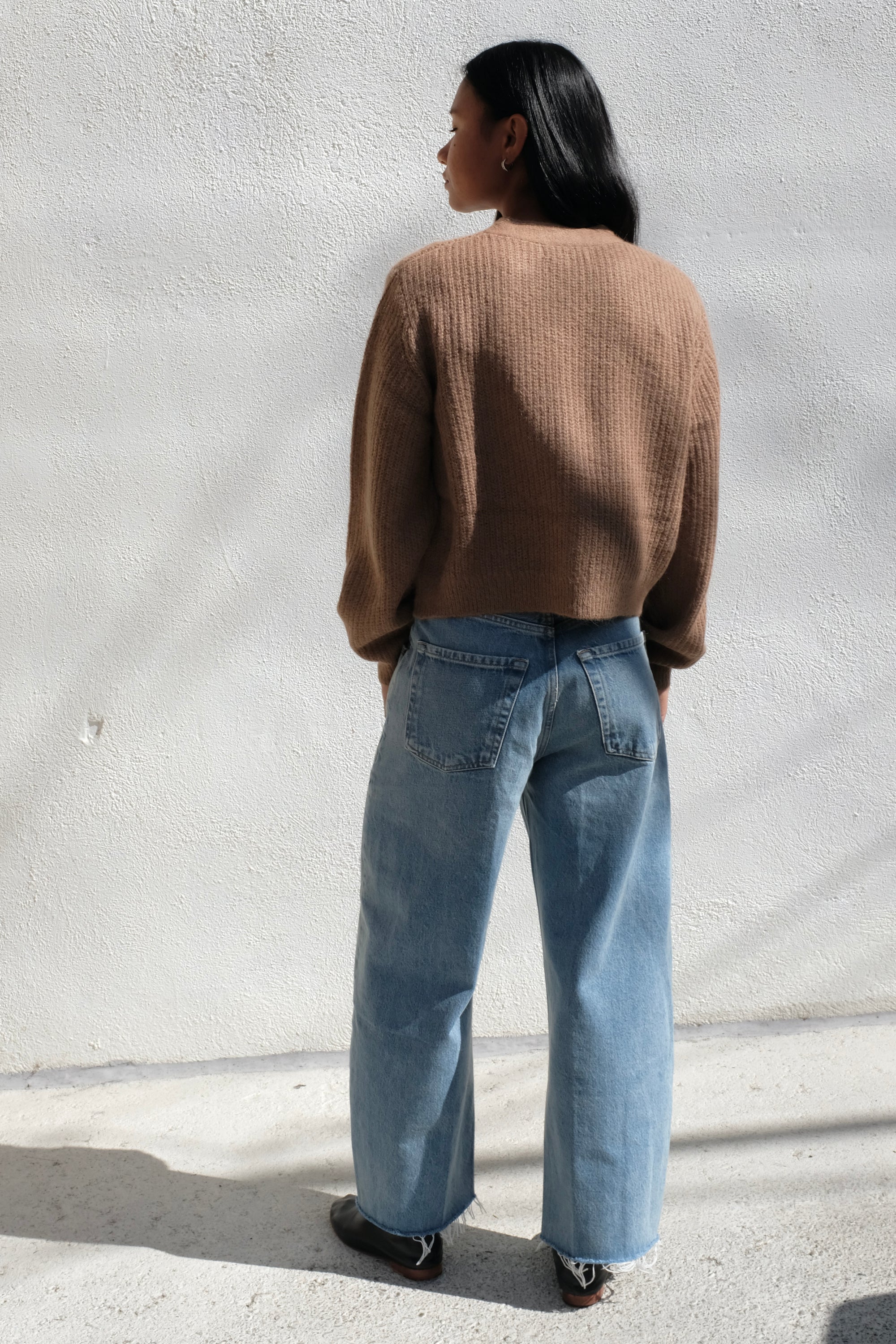 Citizen of Humanity Ayla Raw Hem Crop / Sodapop