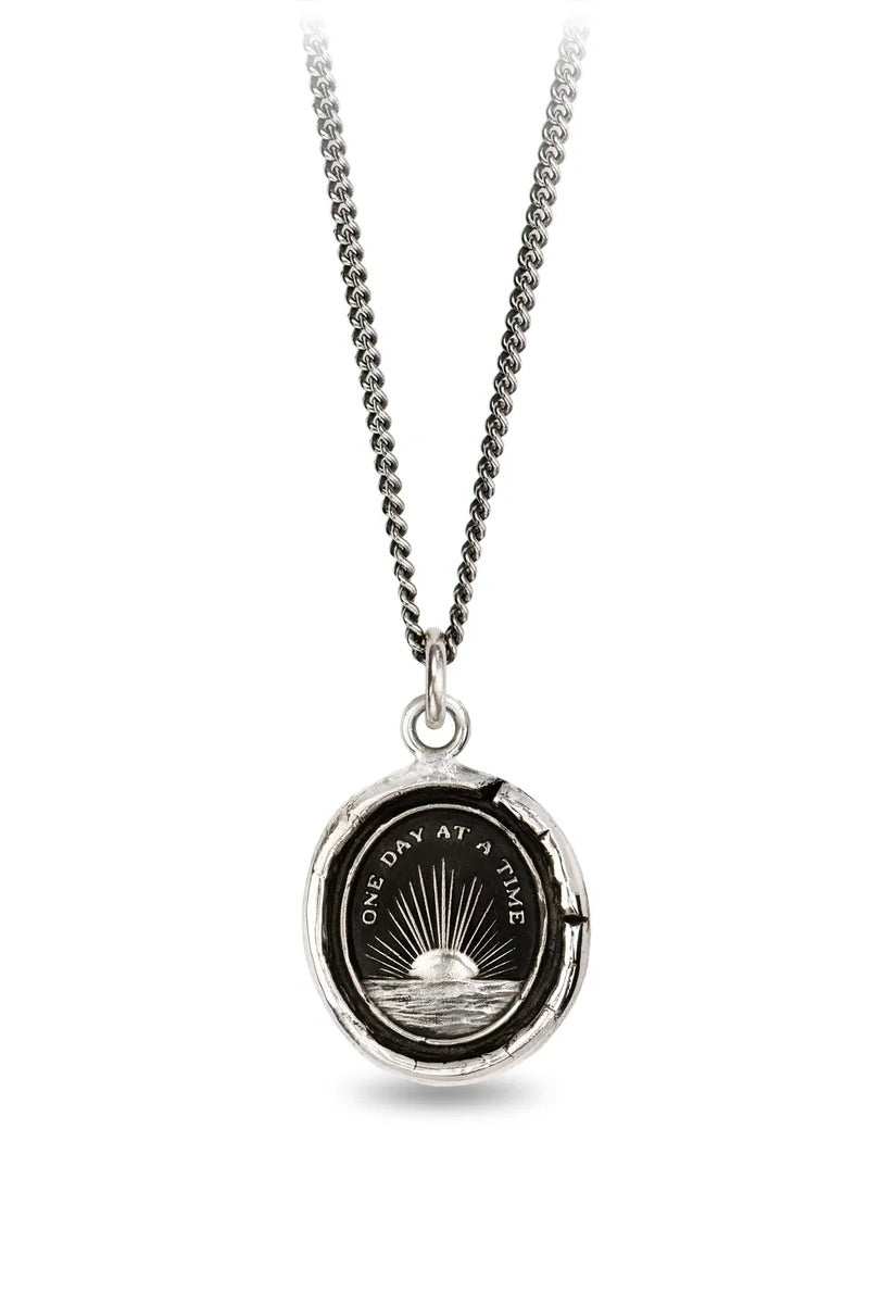 Pyrrha One Day at a Time Talisman / Silver