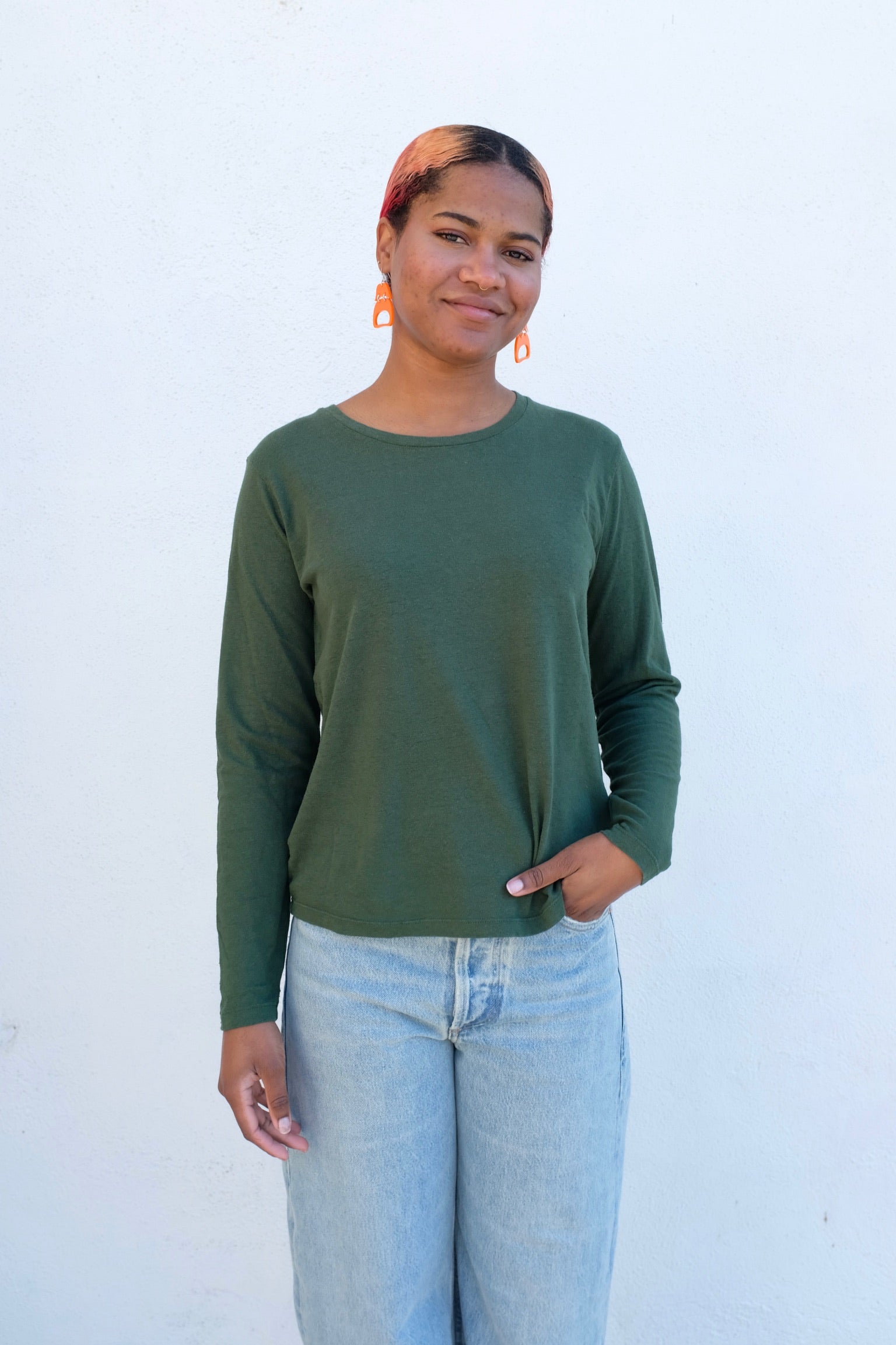 Jungmaven Encanto Long Sleeve / Hunter Green