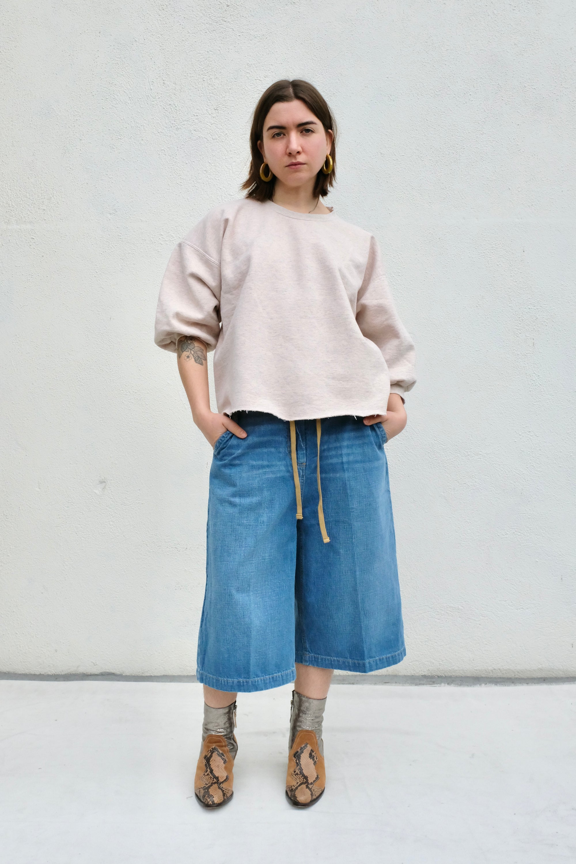 Fond Sweatshirt / Buff Melange