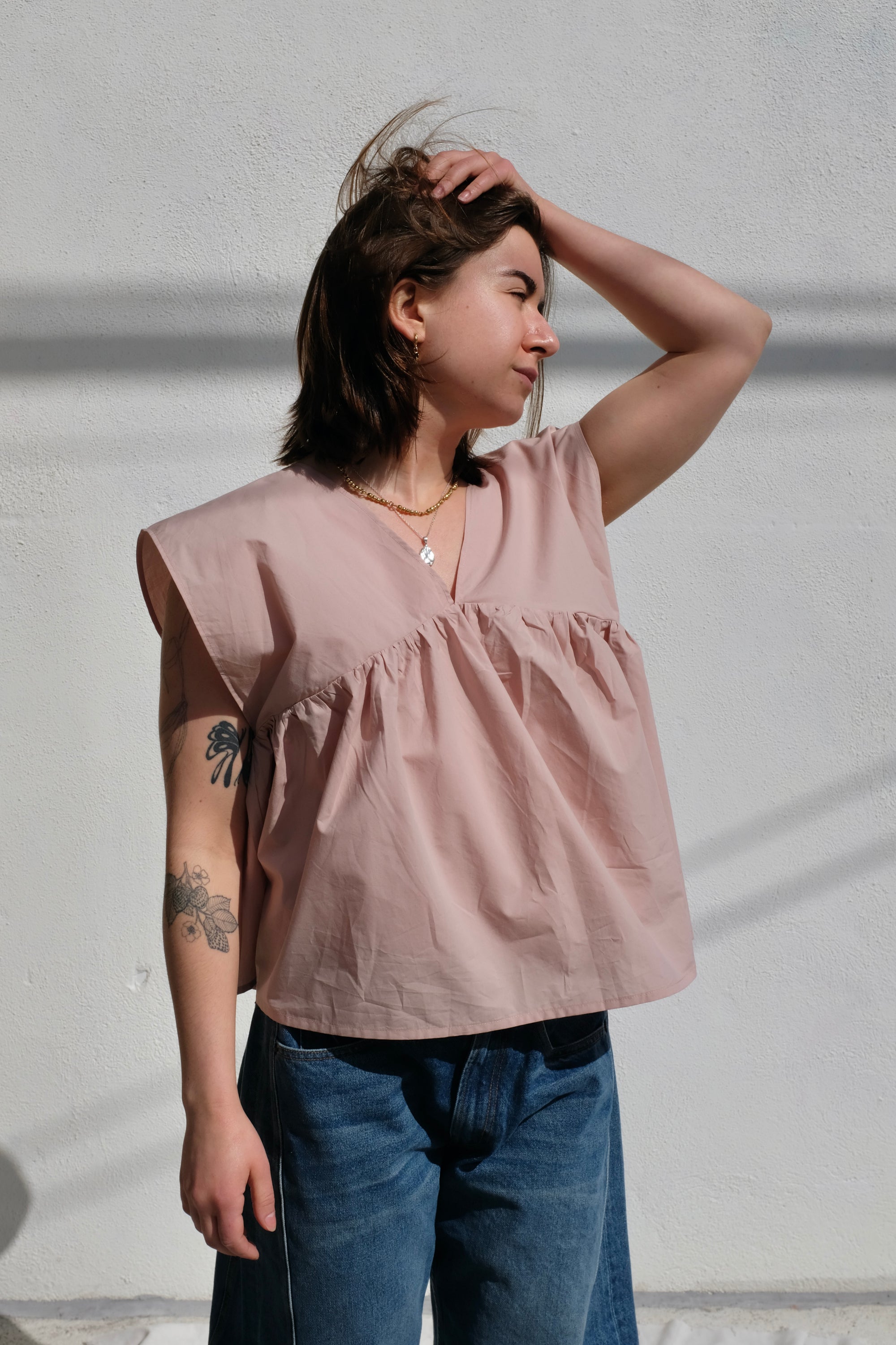 Baserange Cable Top / Cantil Pink