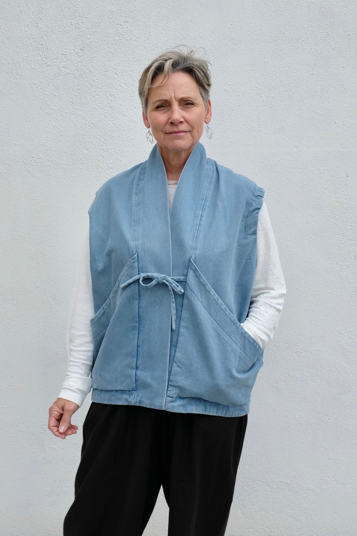 7115 by Szeki Sumo Vest / Faded Blue