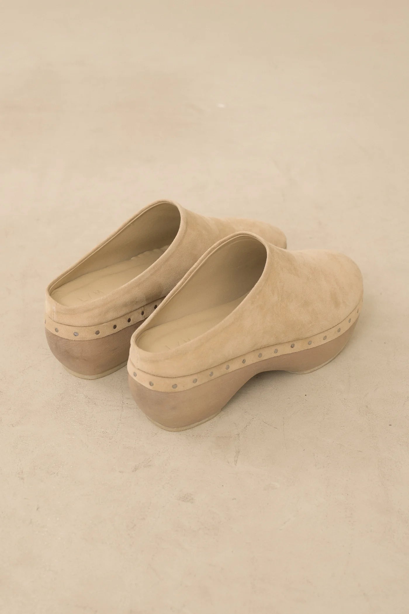 Lauren Manoogian Suede Contour Clog / Sand