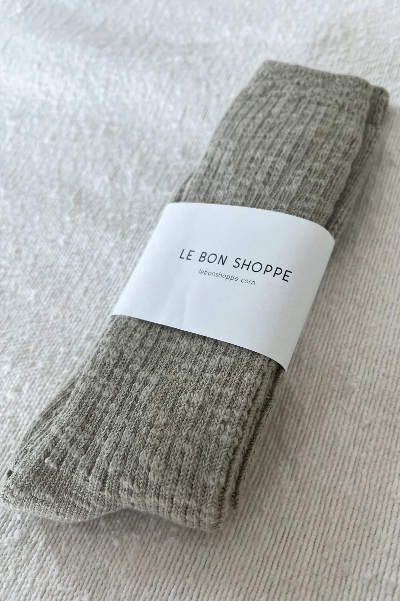 le bon shoppe Cottage Socks / Smoked Sage