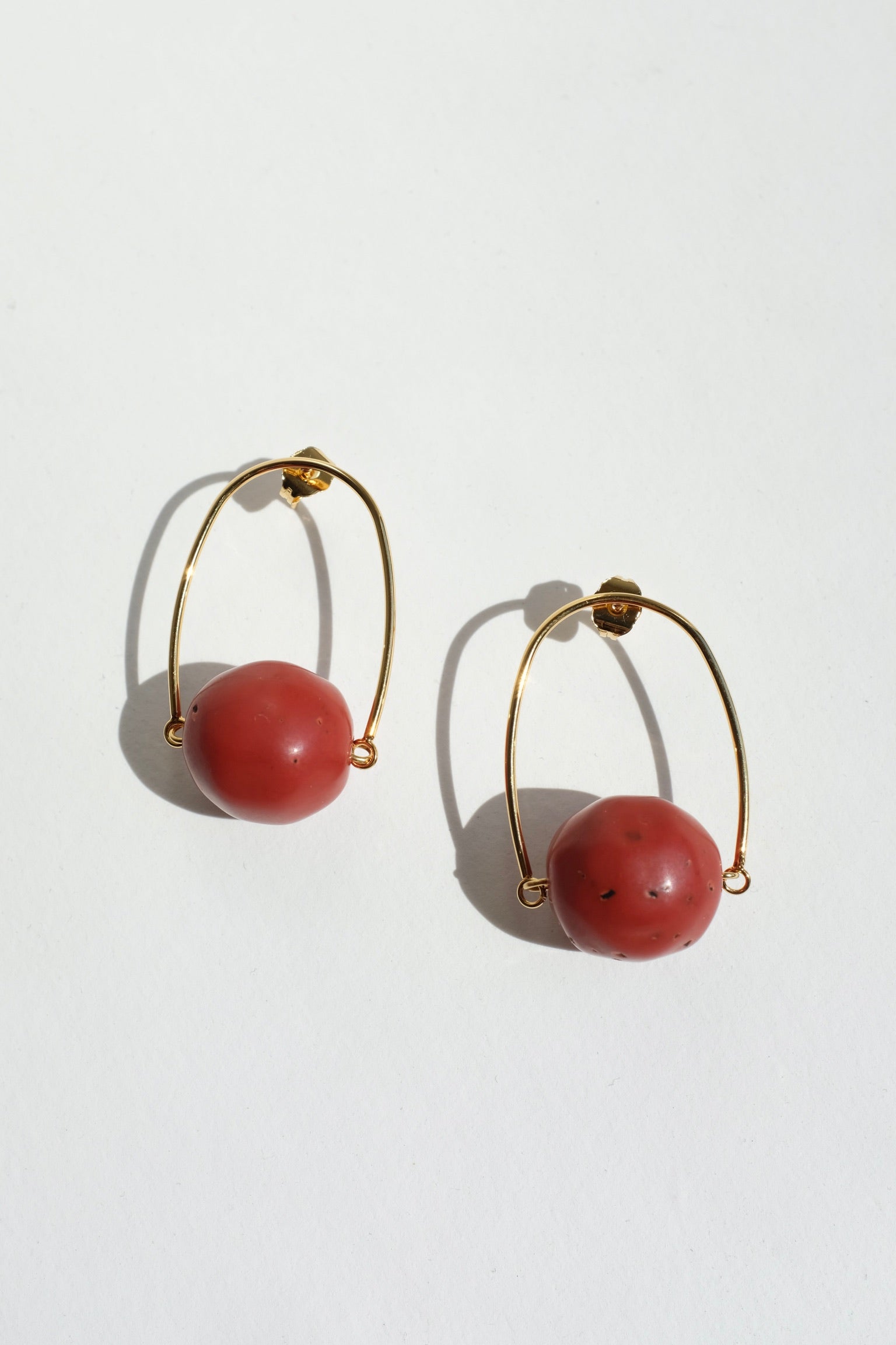 Rachel Comey Arabica Earring, Rust