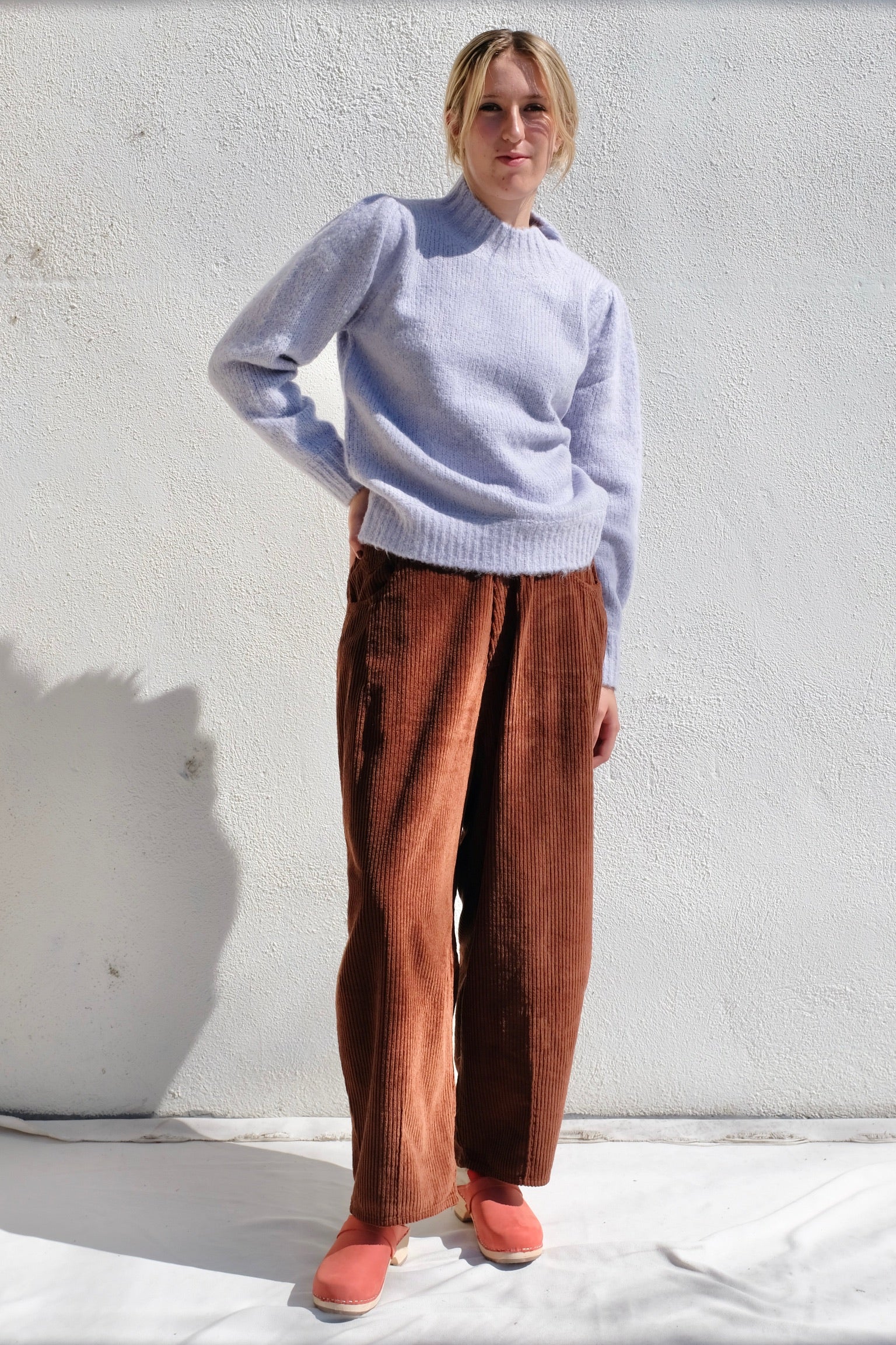 Hansel from Basel Fleur Pullover / Periwinkle