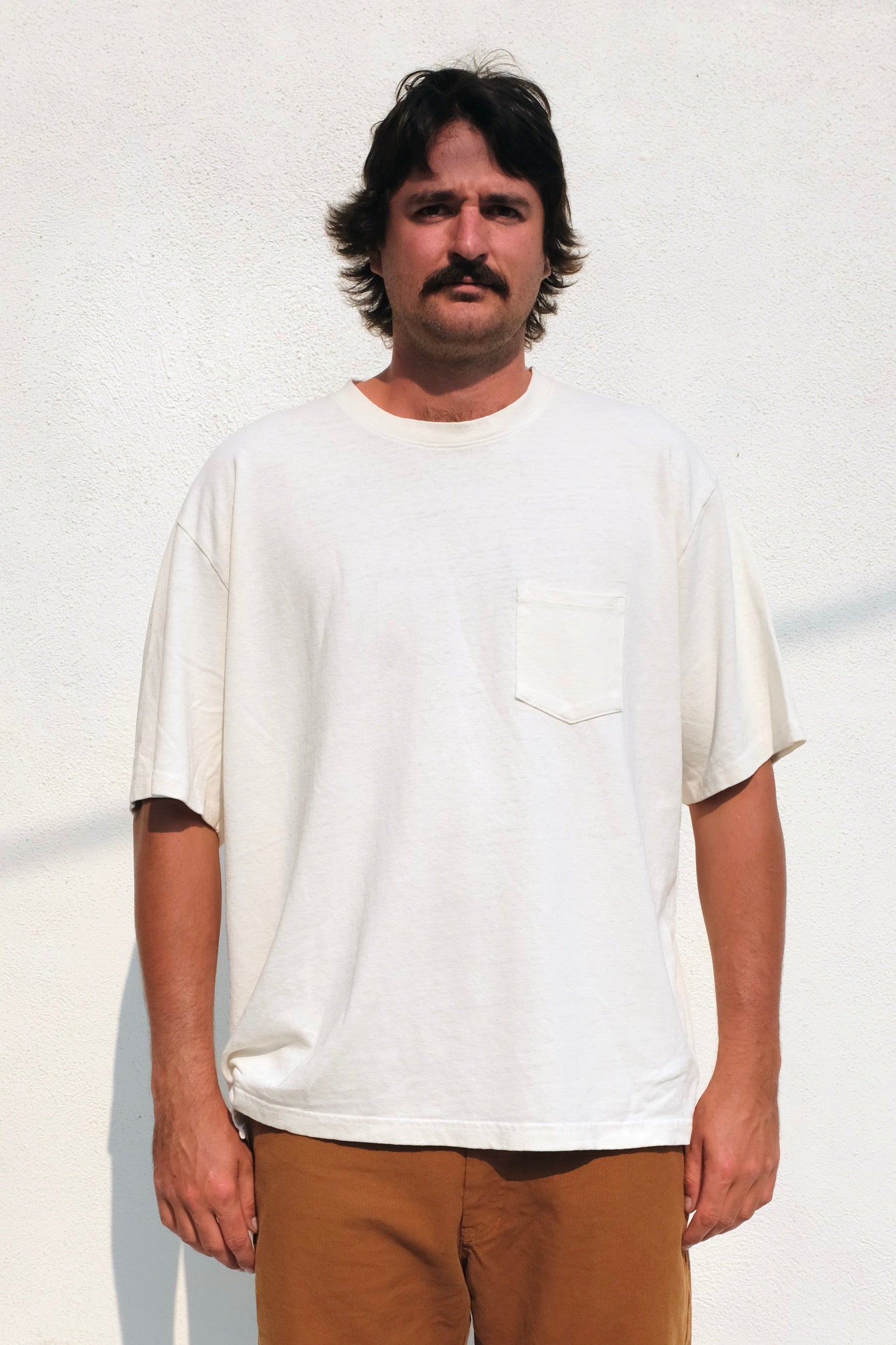 Big Tee / Washed White