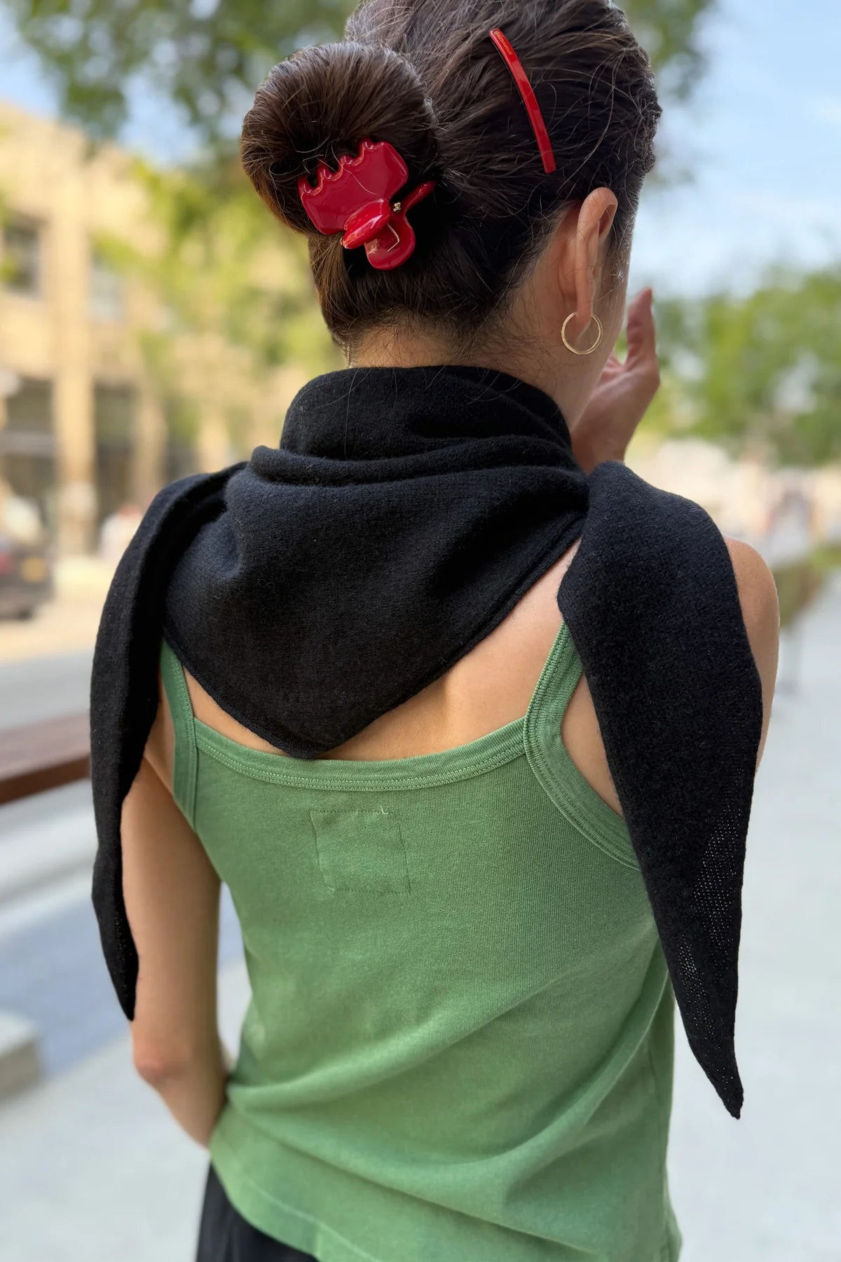 Cashmere Shawl / Black
