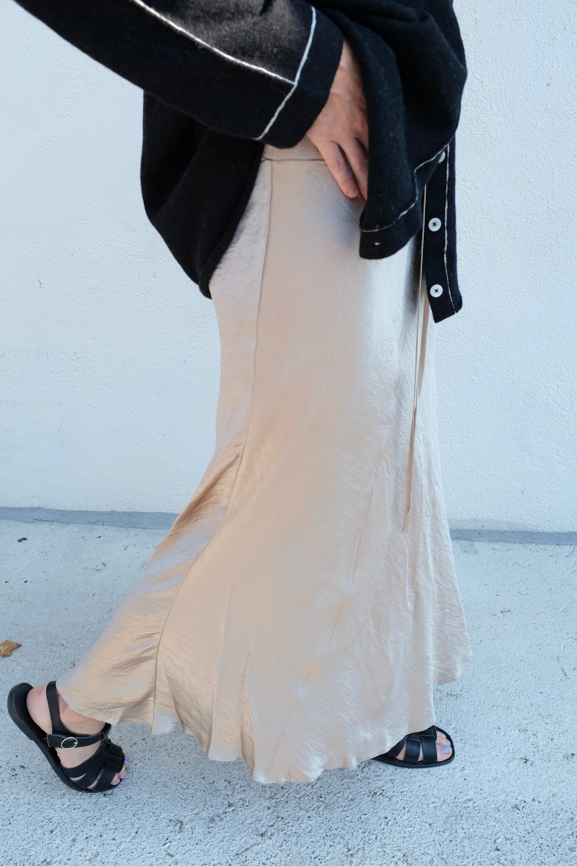 Lauren Manoogian New Luster Skirt / Champagne