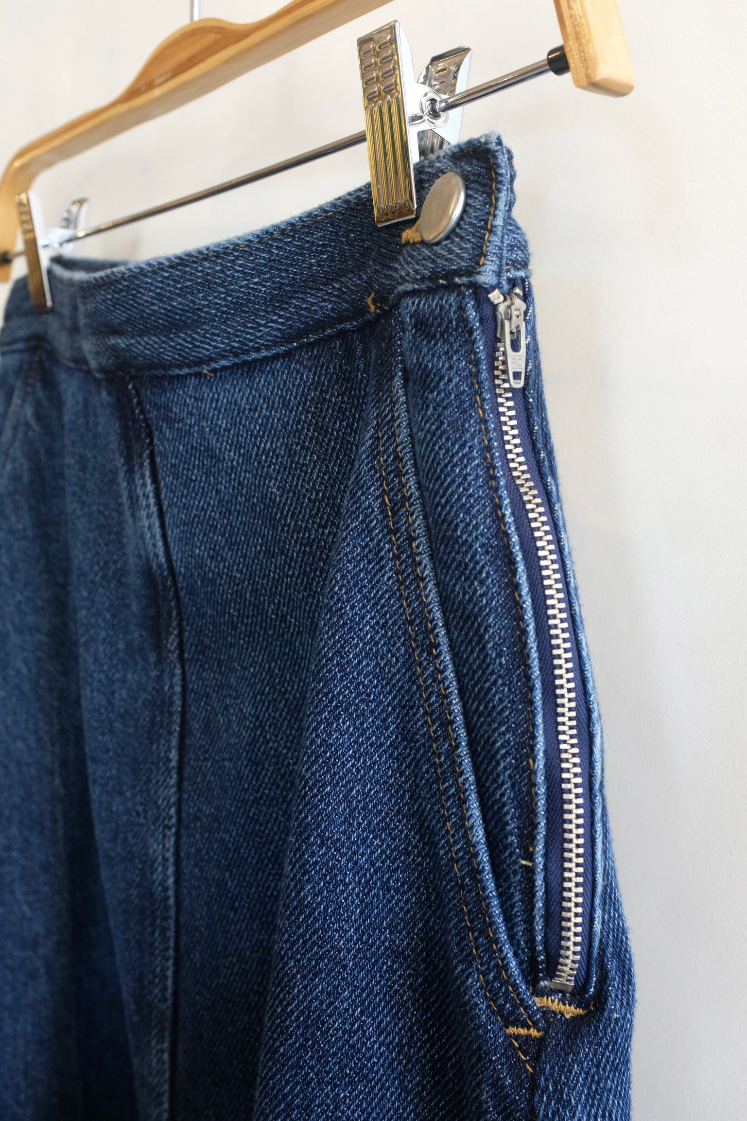 Pre-loved / Rachel Comey / Dannet Dark Indigo Skirt / Size 0
