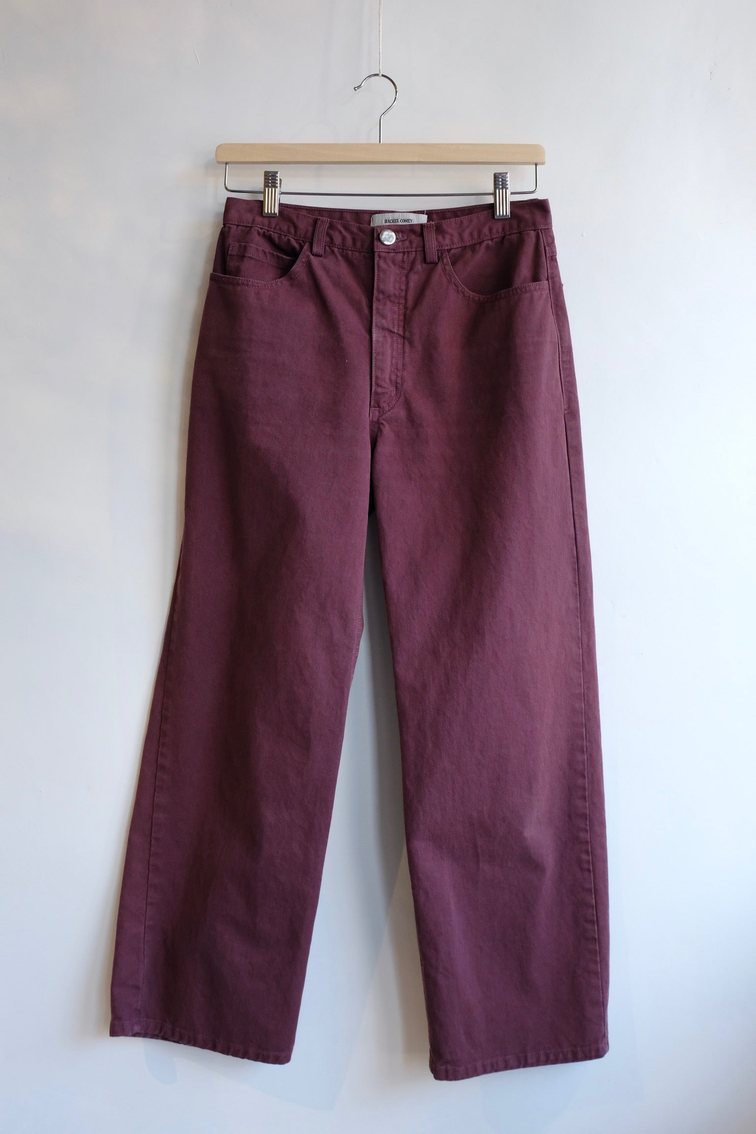 Pre-loved / Rachel Comey Maroon Pants / Size 2