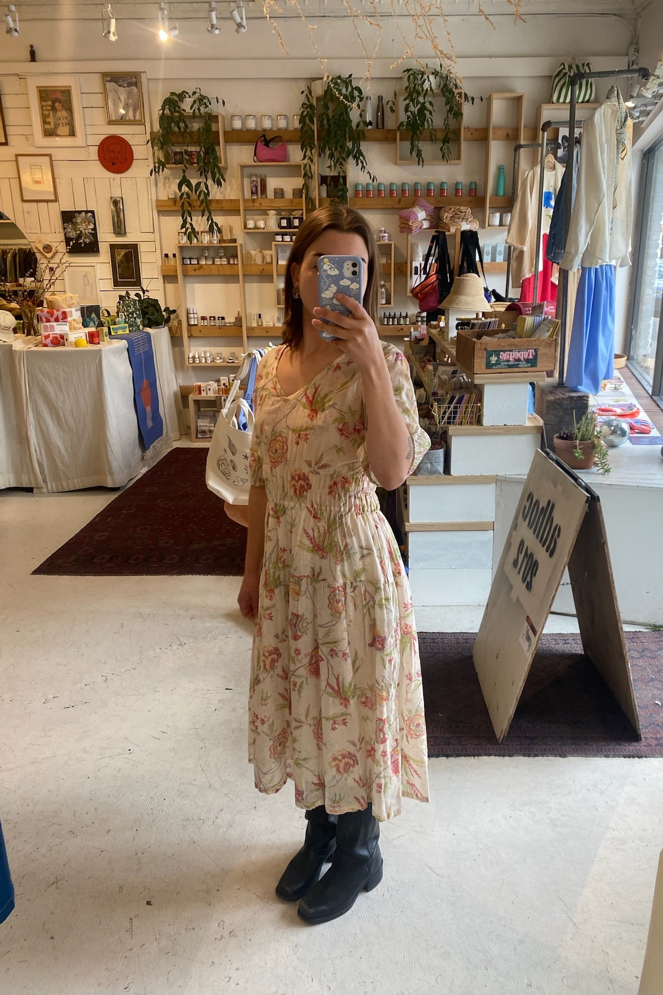 Modaspia Moonlight Dress/ Floral Voile