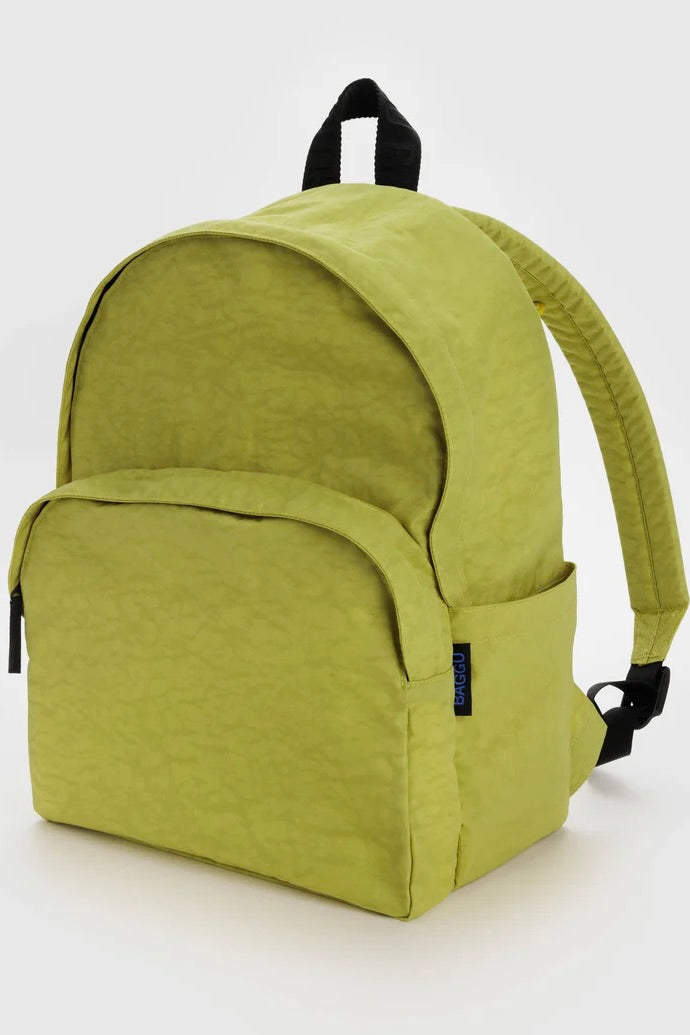 Baggu Large Nylon Backpack / Lemongrass