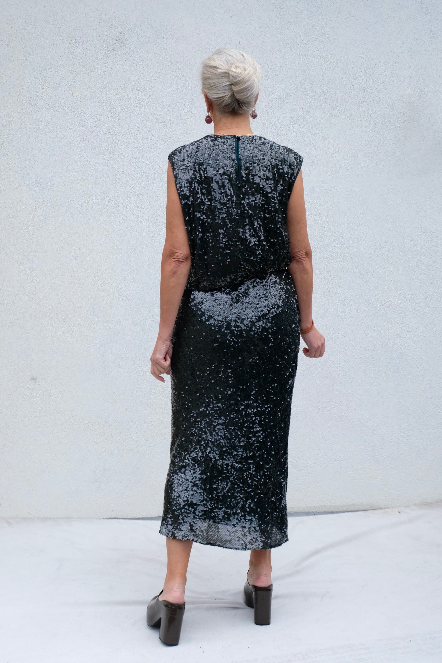 Rachel Comey RINI Dress / Forest Sequin
