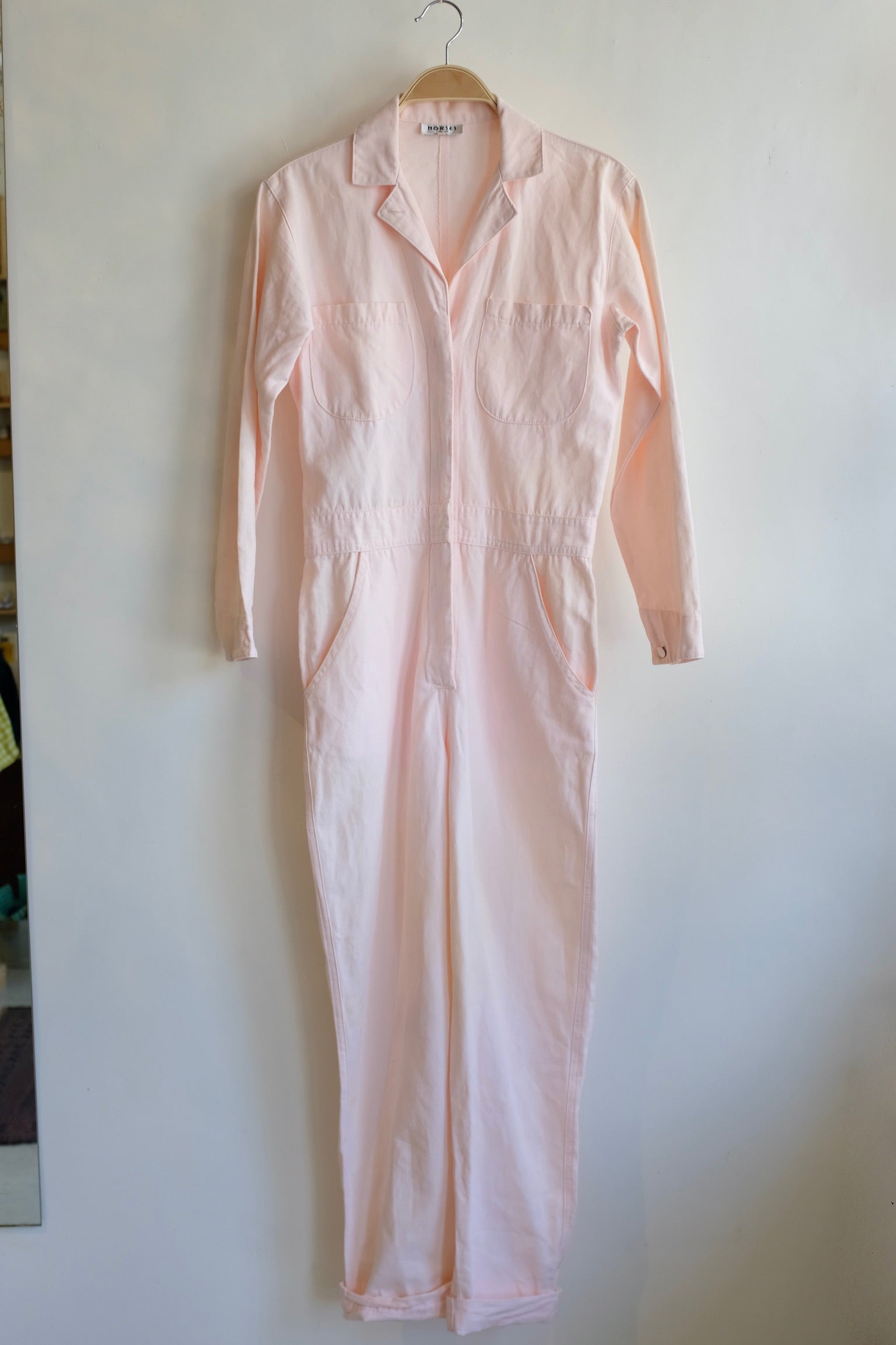 Pre-loved / Horses Pink Jumpsuit / Size 1