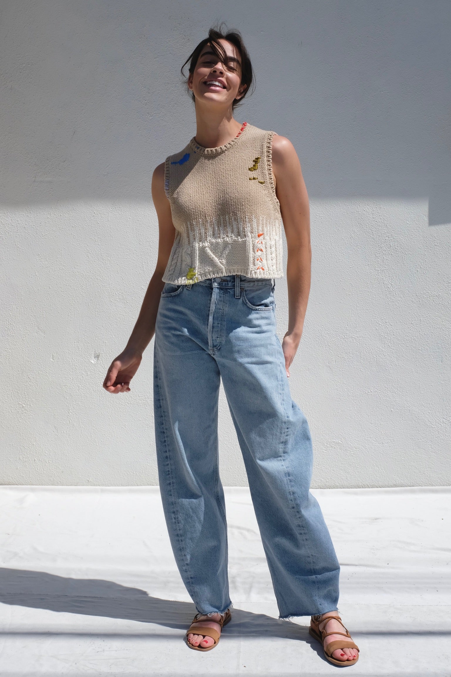 Luna Pieced Jean / Void