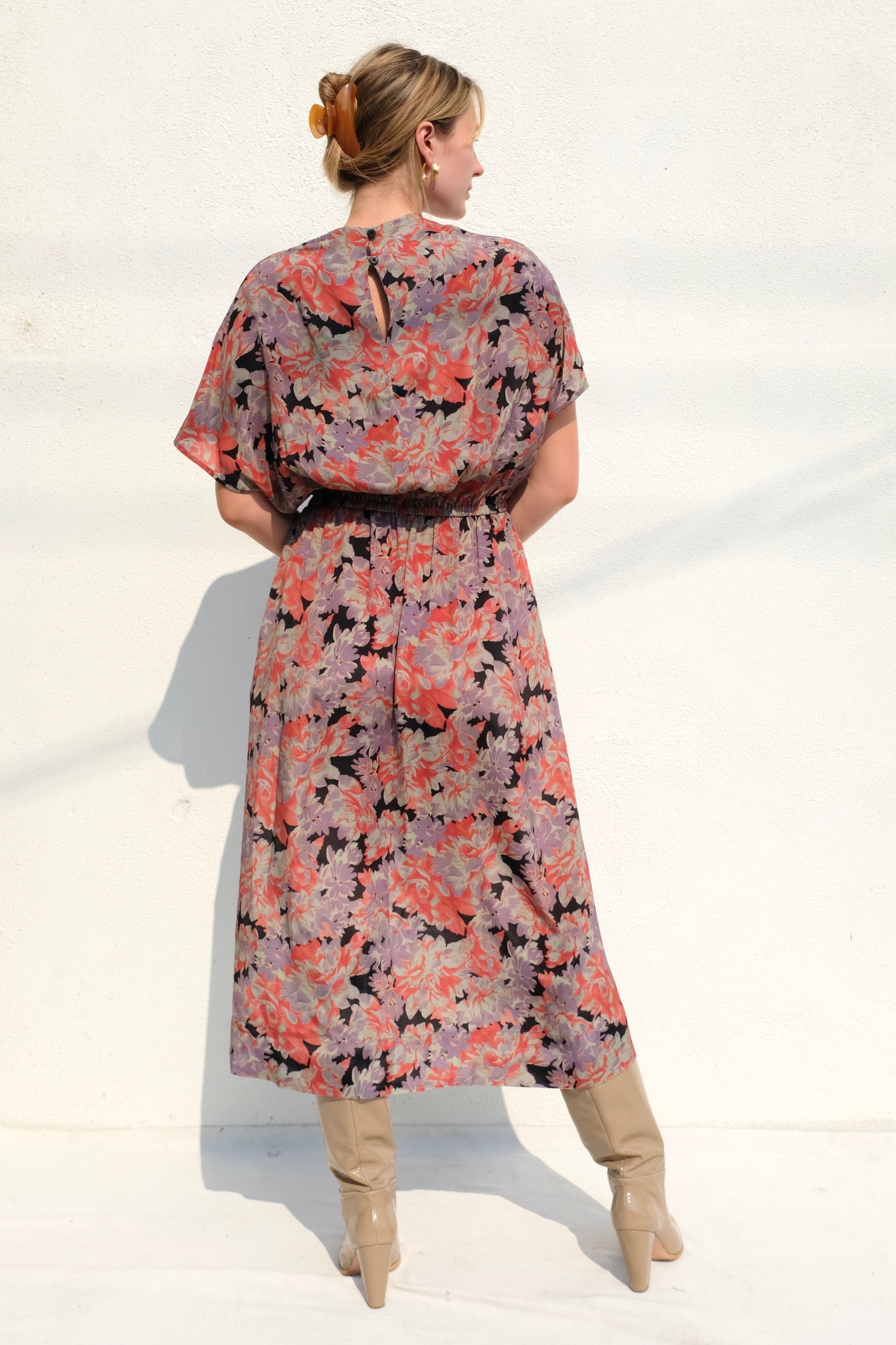 No.6 / Willa Dress / Flame Camellia