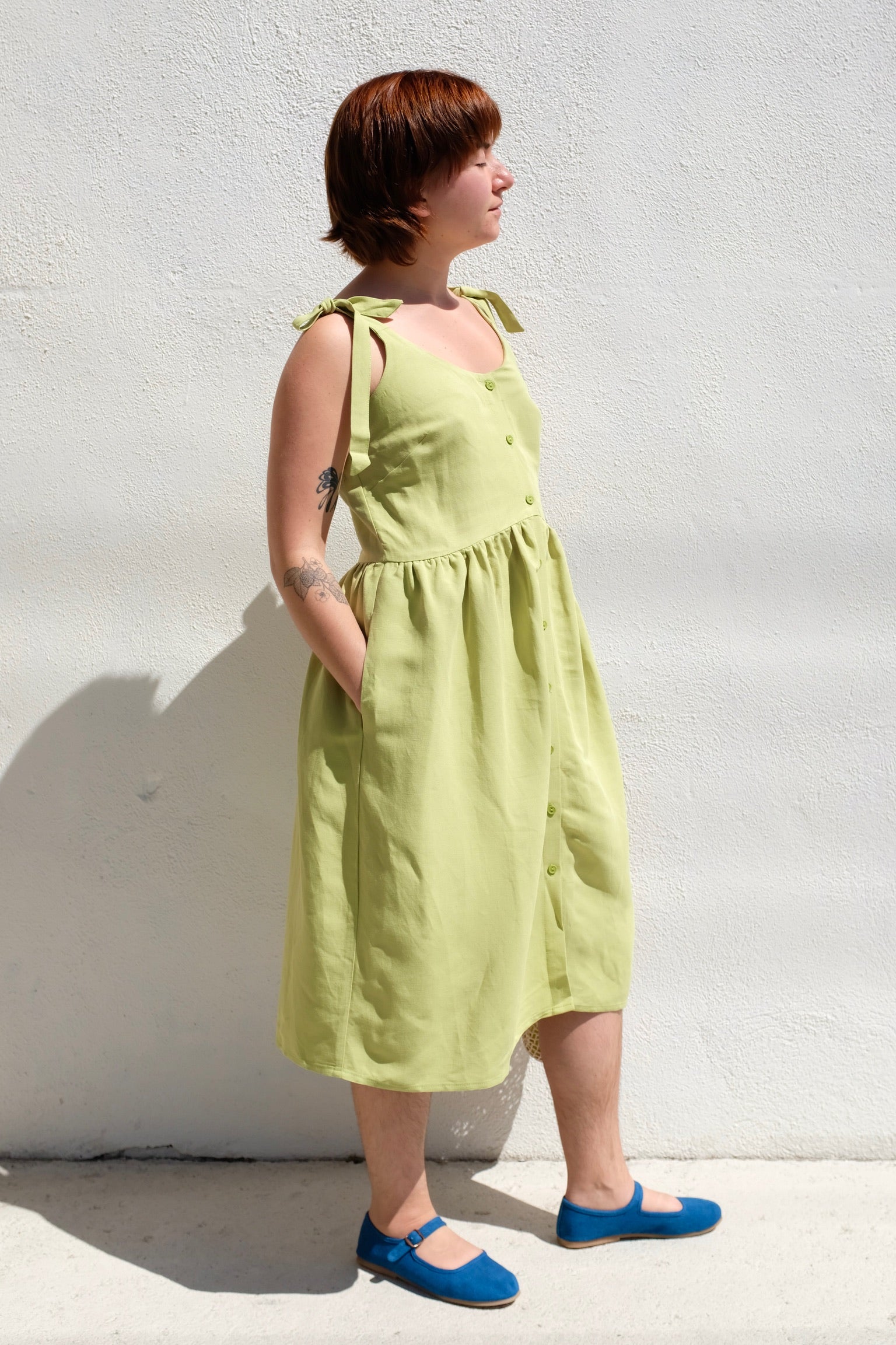 Eve Gravel / CÉRES Dress Green Apple