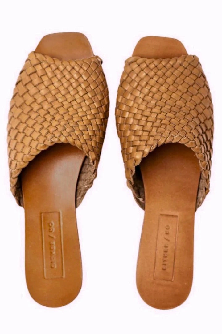Woven Slide / Miel