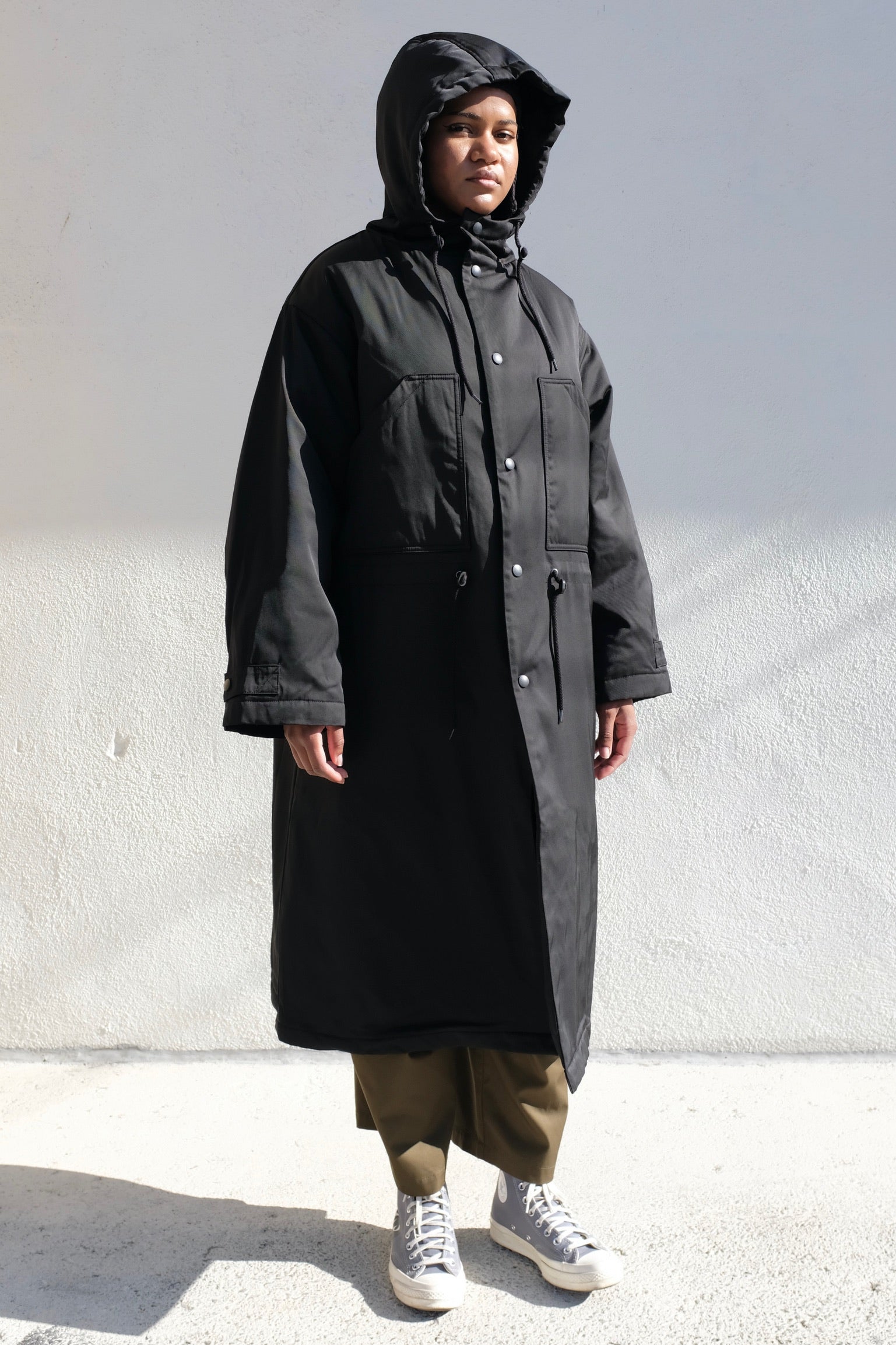 Girls of Dust SAILOR Trench / Black