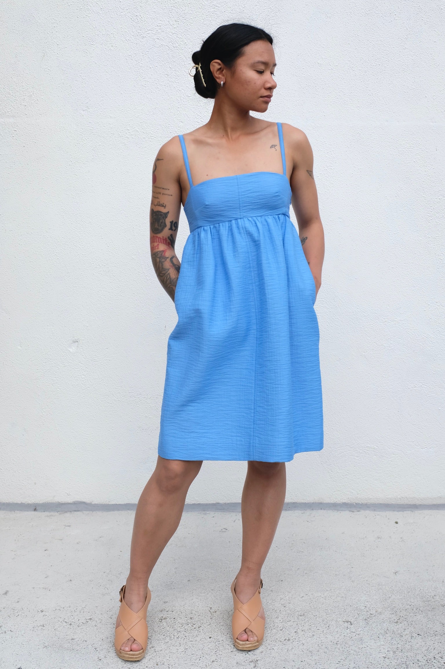 Maninette Dress / Blue