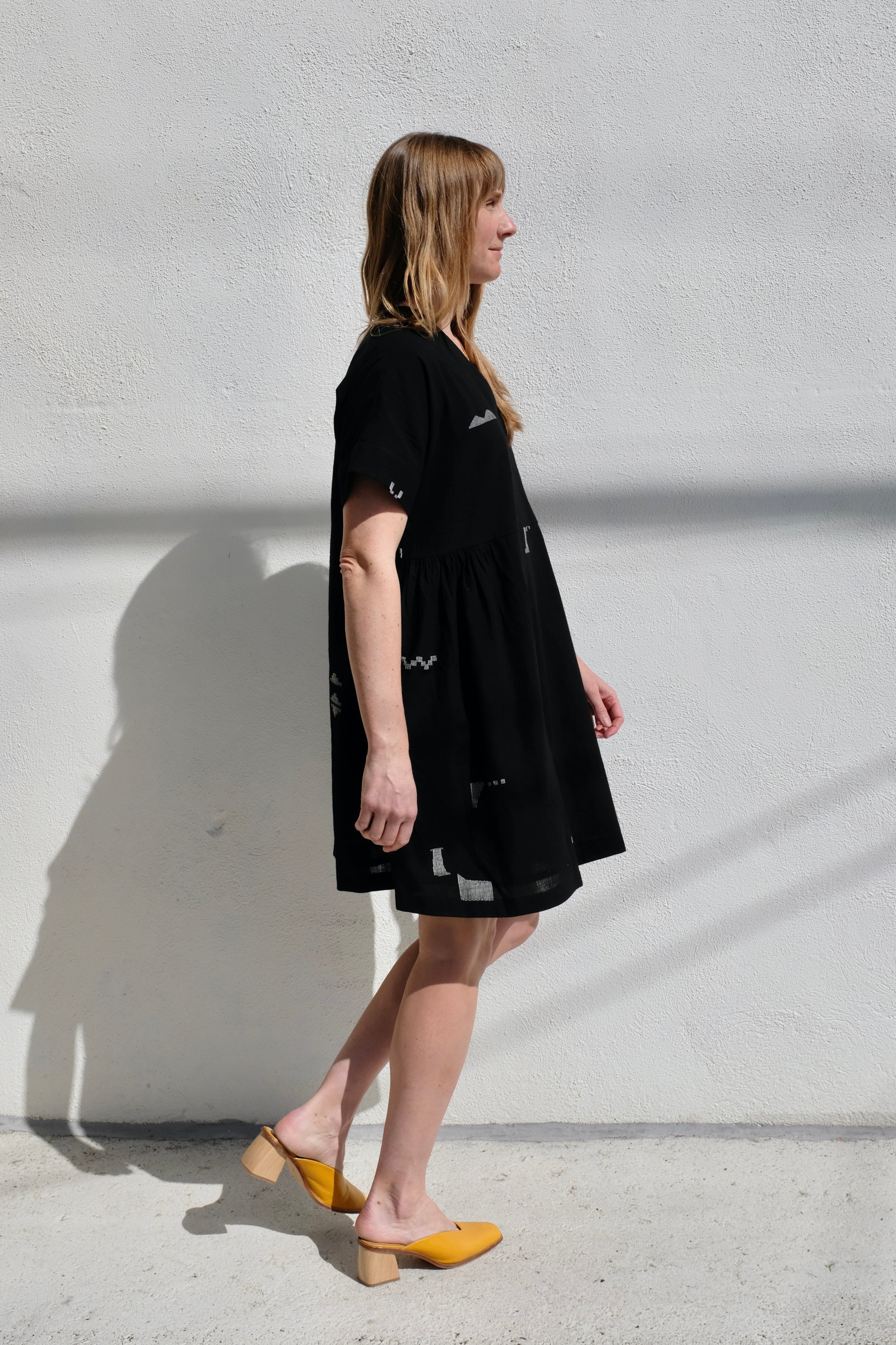 World of Crow Timeless Short Black Dress
