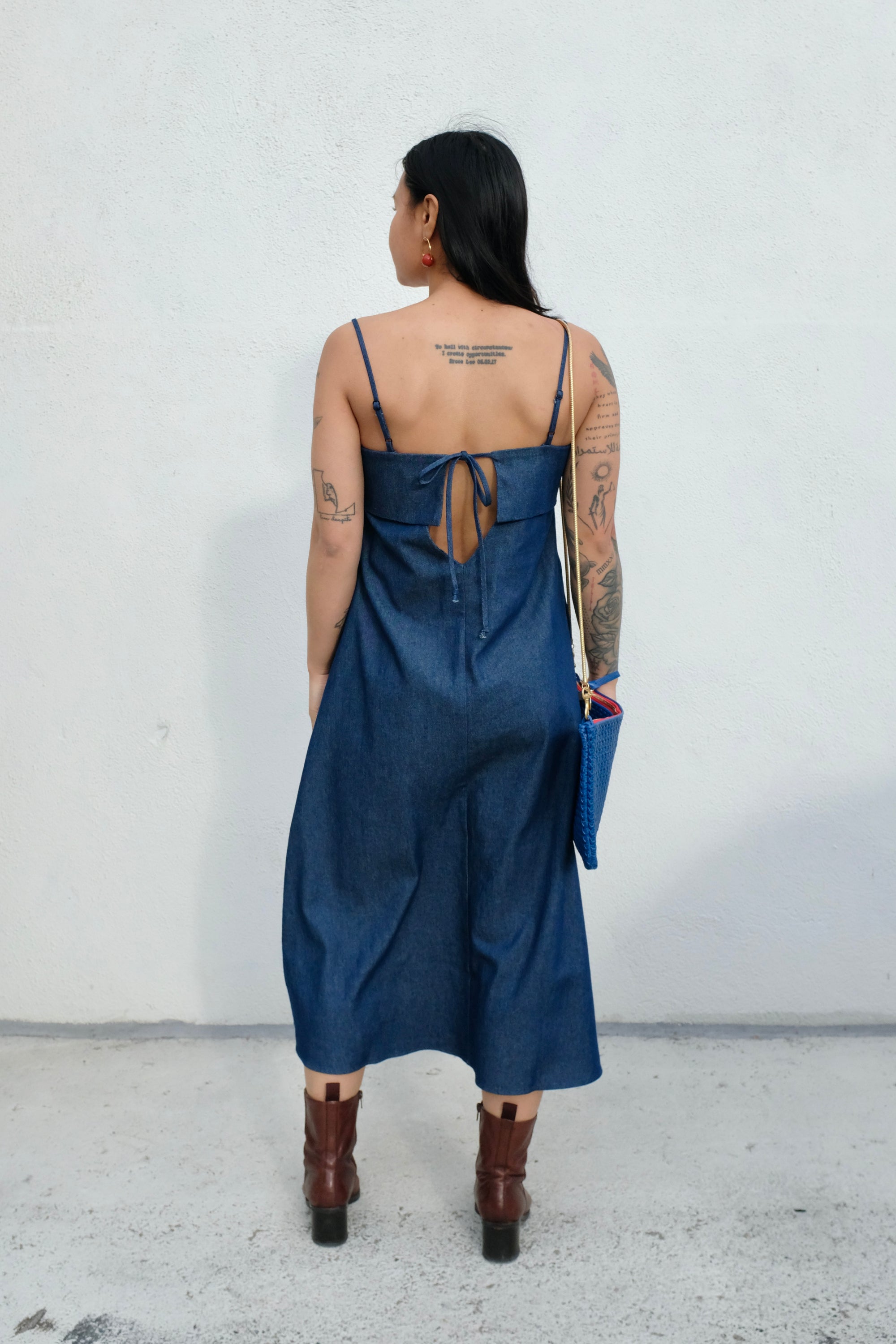 Toit Volant Verona Dress / Indigo