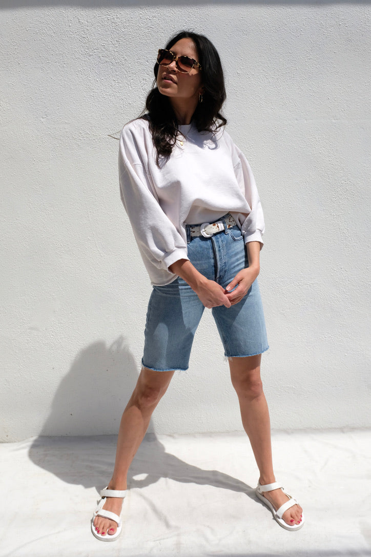 Fond Sweatshirt / Dirty White