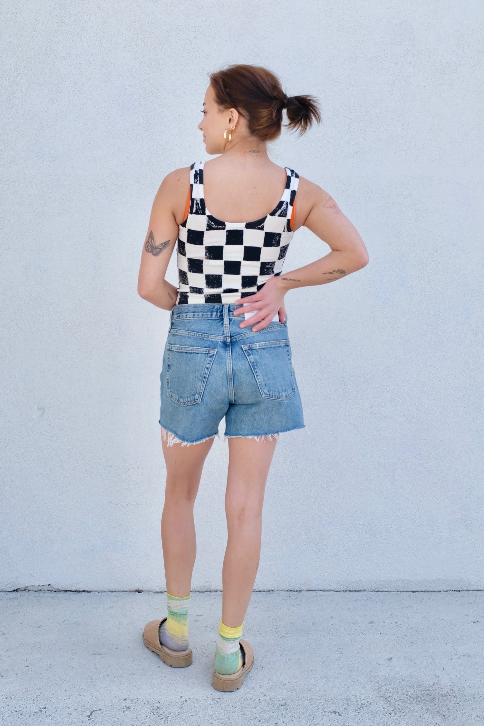 Jungmaven Sporty Tank / Checkerboard