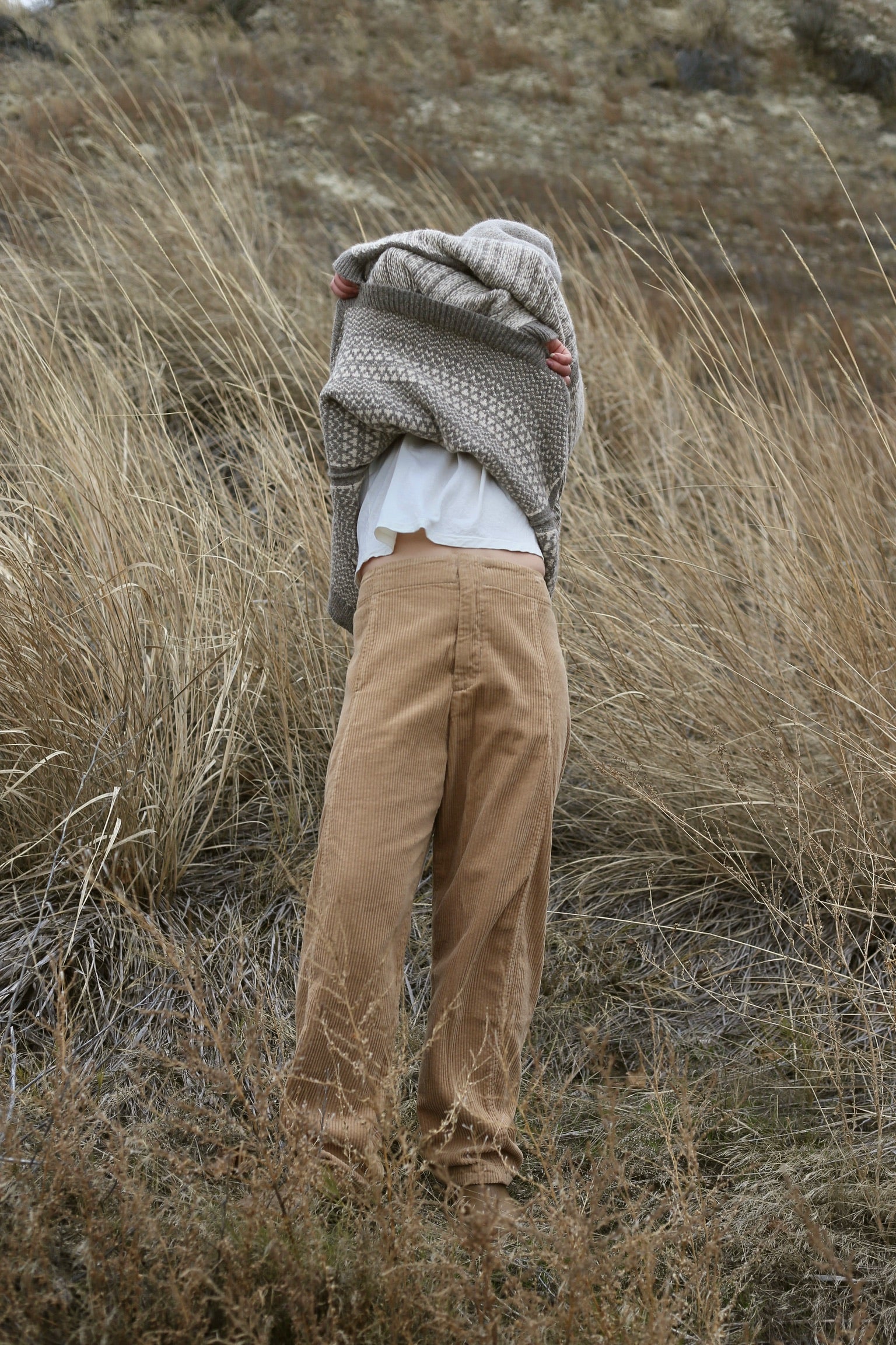 Shaina Mote Corduroy Arc Pant / Camel