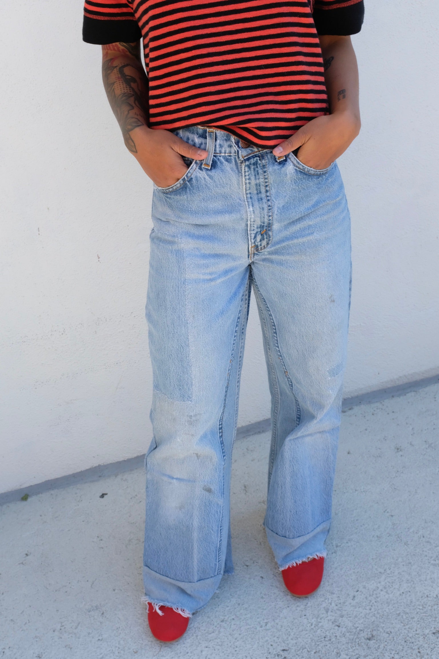 B Sides Reworked Culotte / Vintage Indigo