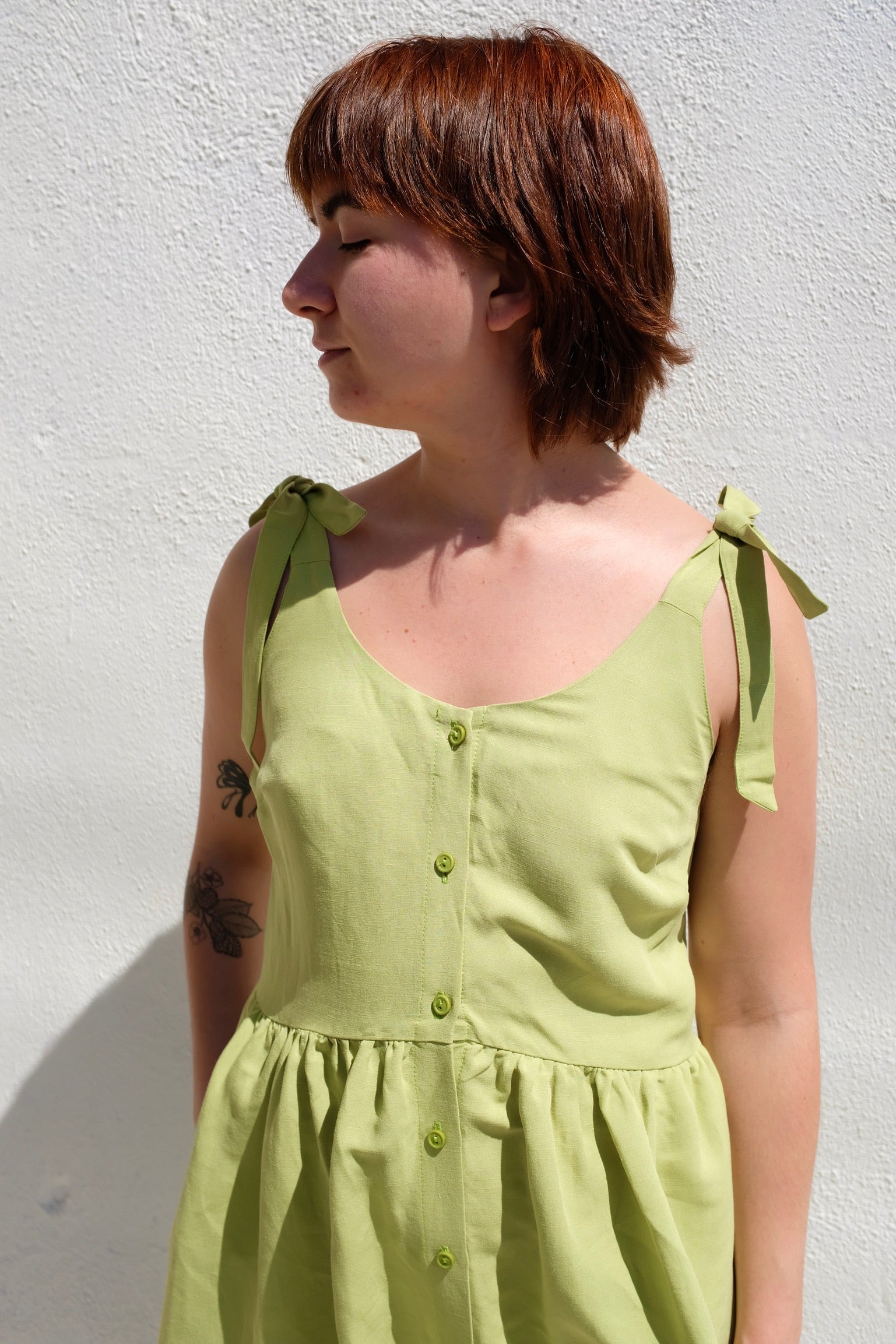 Eve Gravel / CÉRES Dress Green Apple