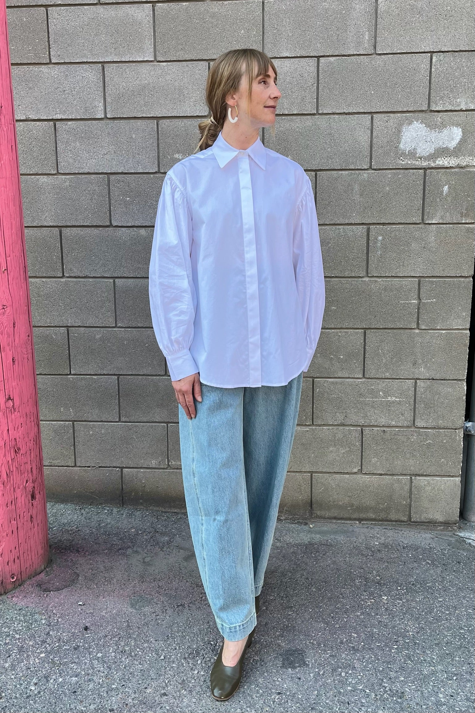 Wren Shirt / White